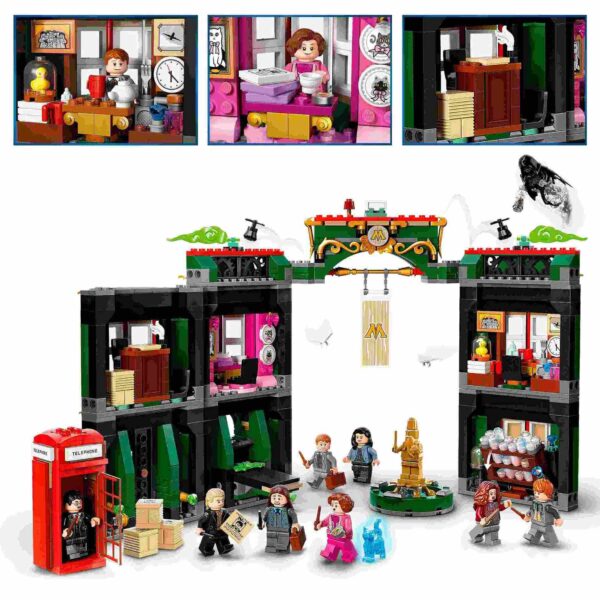 Harry Potter LEGO, LEGO Harry Potter Αγόρι, Κορίτσι 12 ετών +, 7-12 ετών LEGO Harry Potter Το Υπουργείο Μαγείας™ 76403