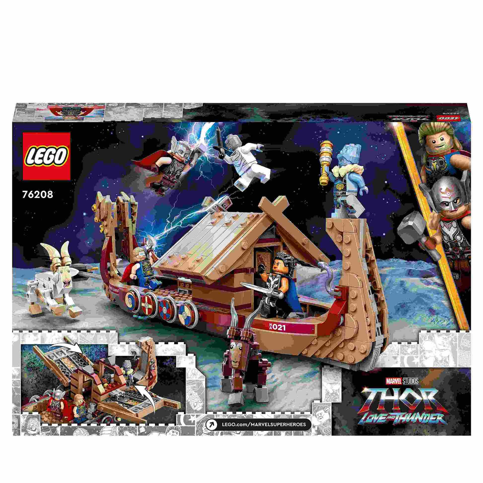 LEGO Marvel Super Heroes Thor The Goat Boat 76208 - LEGO, LEGO Avengers, LEGO Marvel Super Heroes, LEGO Super Heroes