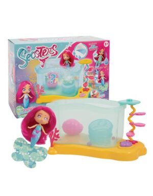 Seasters Bubble Playset Μίνι Κούκλα 8εκ. & Ενυδρείο EAT01000 - Seasters