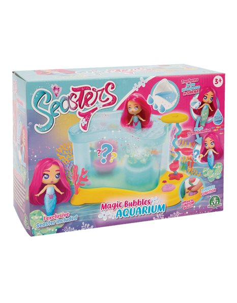 Seasters Bubble Playset Μίνι Κούκλα 8εκ. & Ενυδρείο EAT01000 - Seasters
