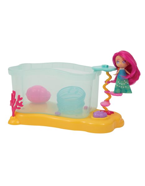 Seasters Bubble Playset Μίνι Κούκλα 8εκ. & Ενυδρείο EAT01000 - Seasters