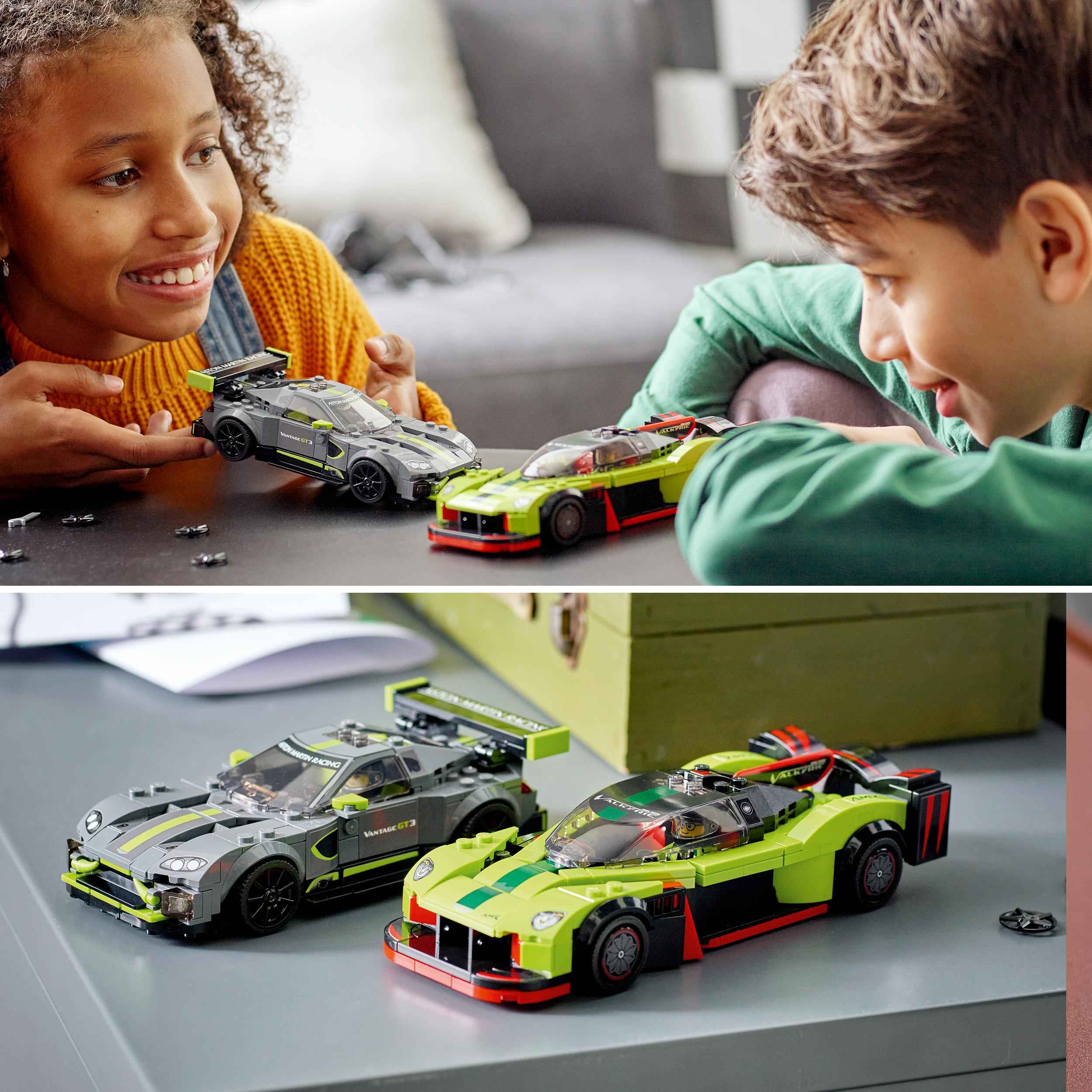 LEGO Speed Champions Aston Martin Valkyrie AMR Pro & Vantage GT3 76910 - LEGO, LEGO Speed Champions