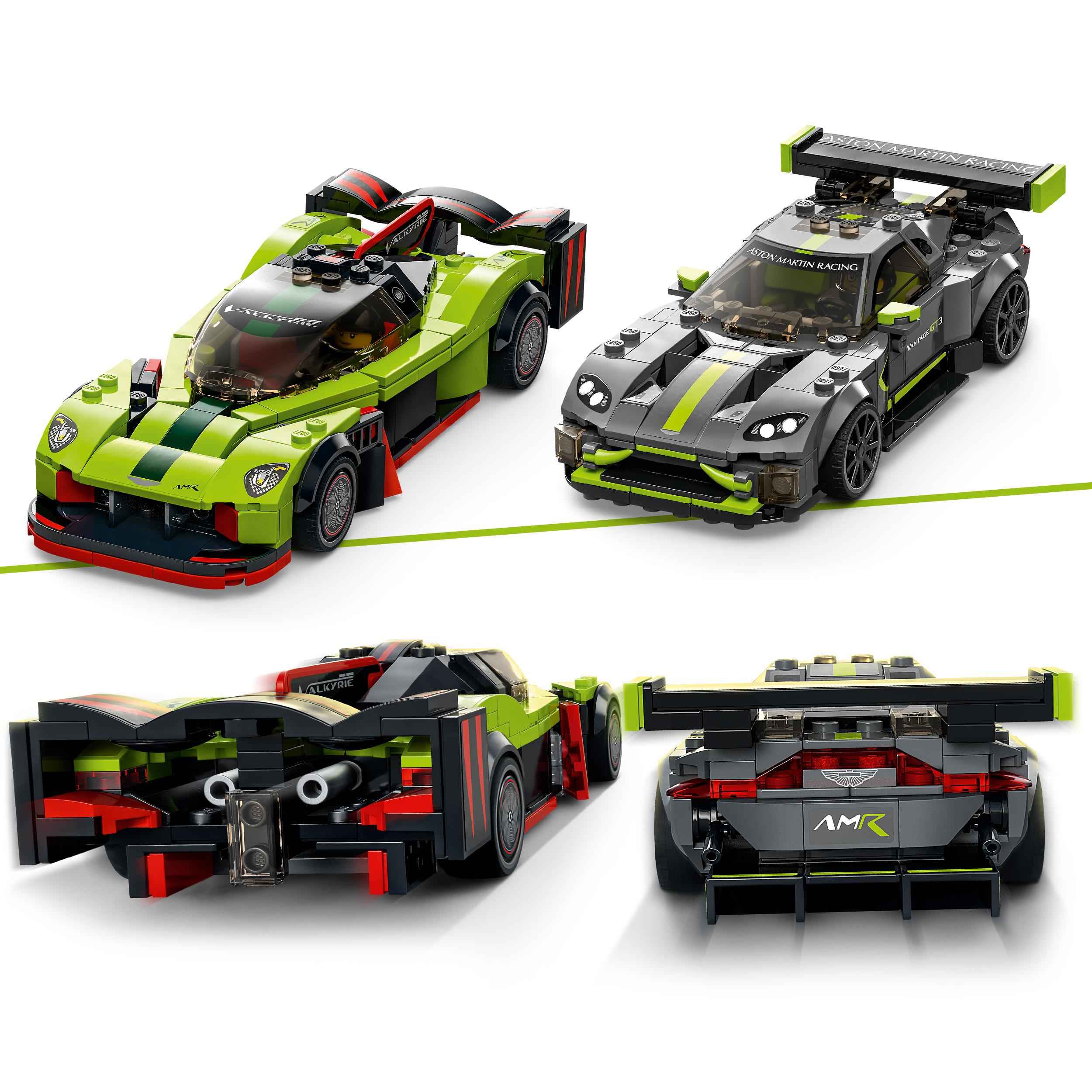 LEGO Speed Champions Aston Martin Valkyrie AMR Pro & Vantage GT3 76910 - LEGO, LEGO Speed Champions
