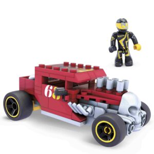 Mega Bloks - Hot Wheels Racers 106τμχ - 6 Σχέδια GVM28 - Hot Wheels, Mega Bloks