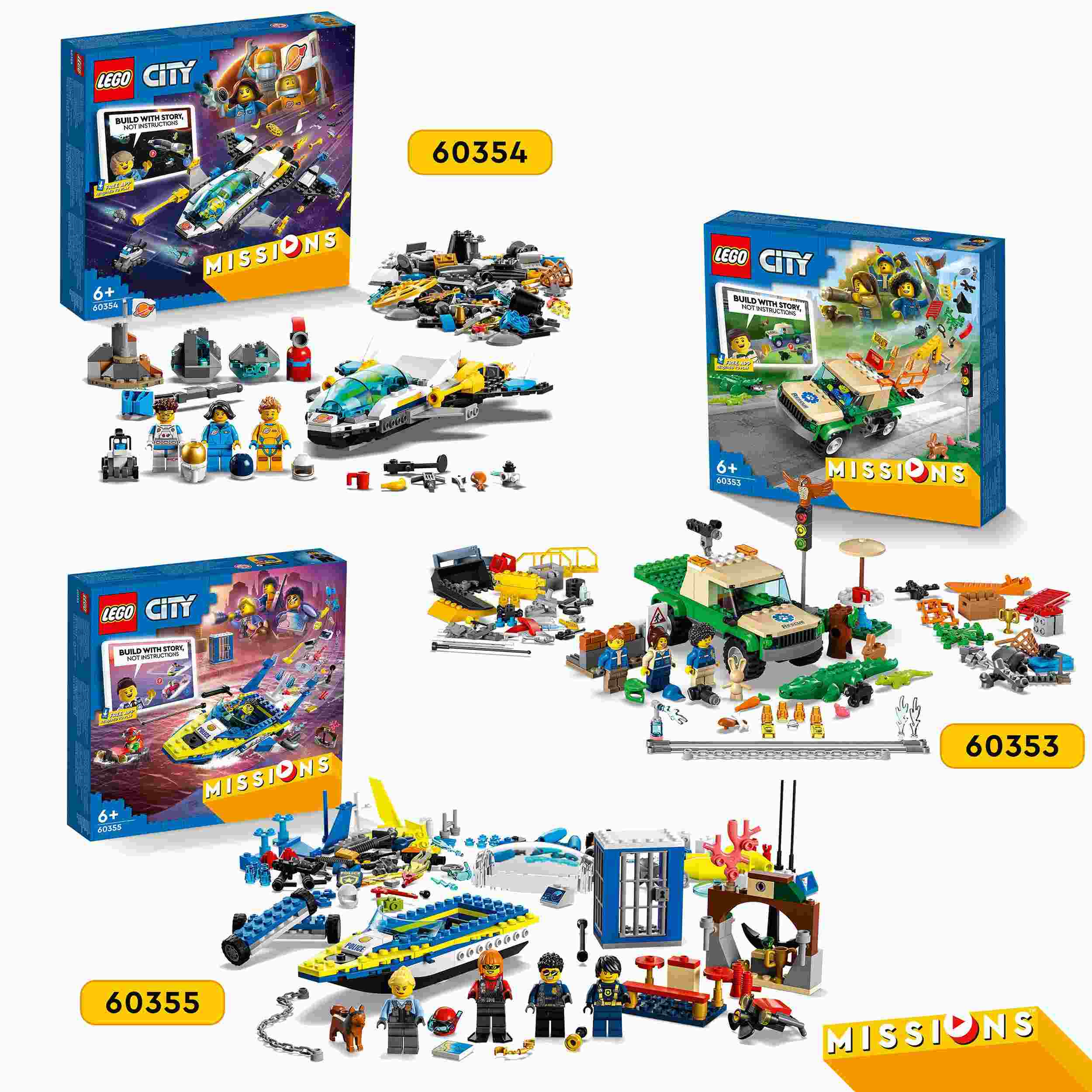 LEGO City Αποστολές Έρευνας της Ακτοφυλακής 60355 - LEGO, LEGO City
