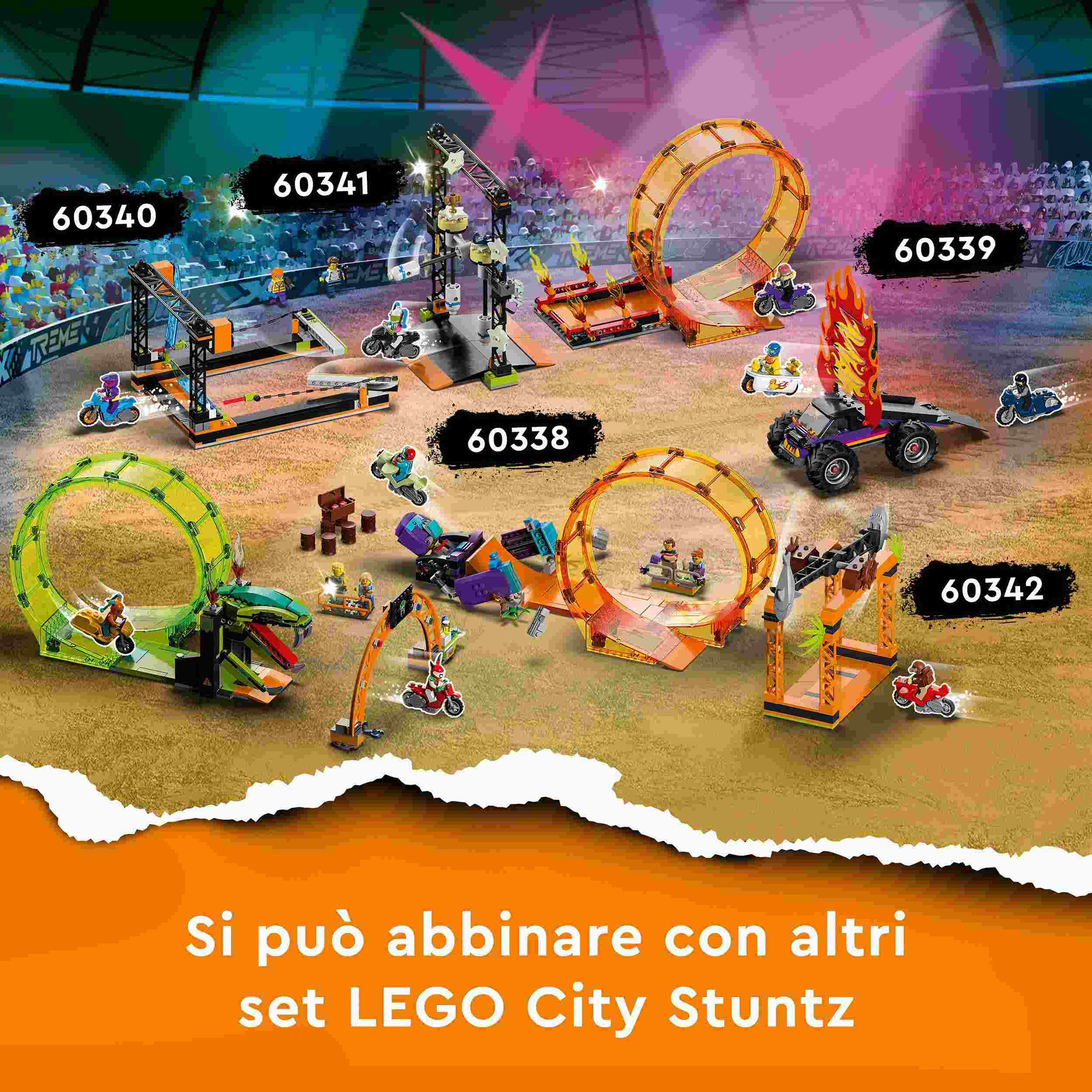 LEGO City Stuntz Ακροβατική Δοκιμασία με Λεπίδες 60340 - LEGO, LEGO City, LEGO City Stuntz