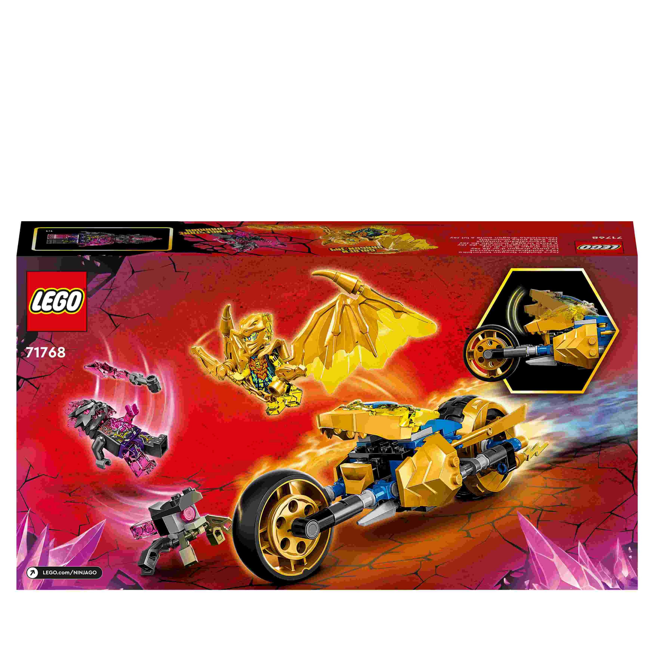 LEGO Ninjago Μηχανή Χρυσός Δράκος του Τζέι 71768 - LEGO, LEGO Ninjago