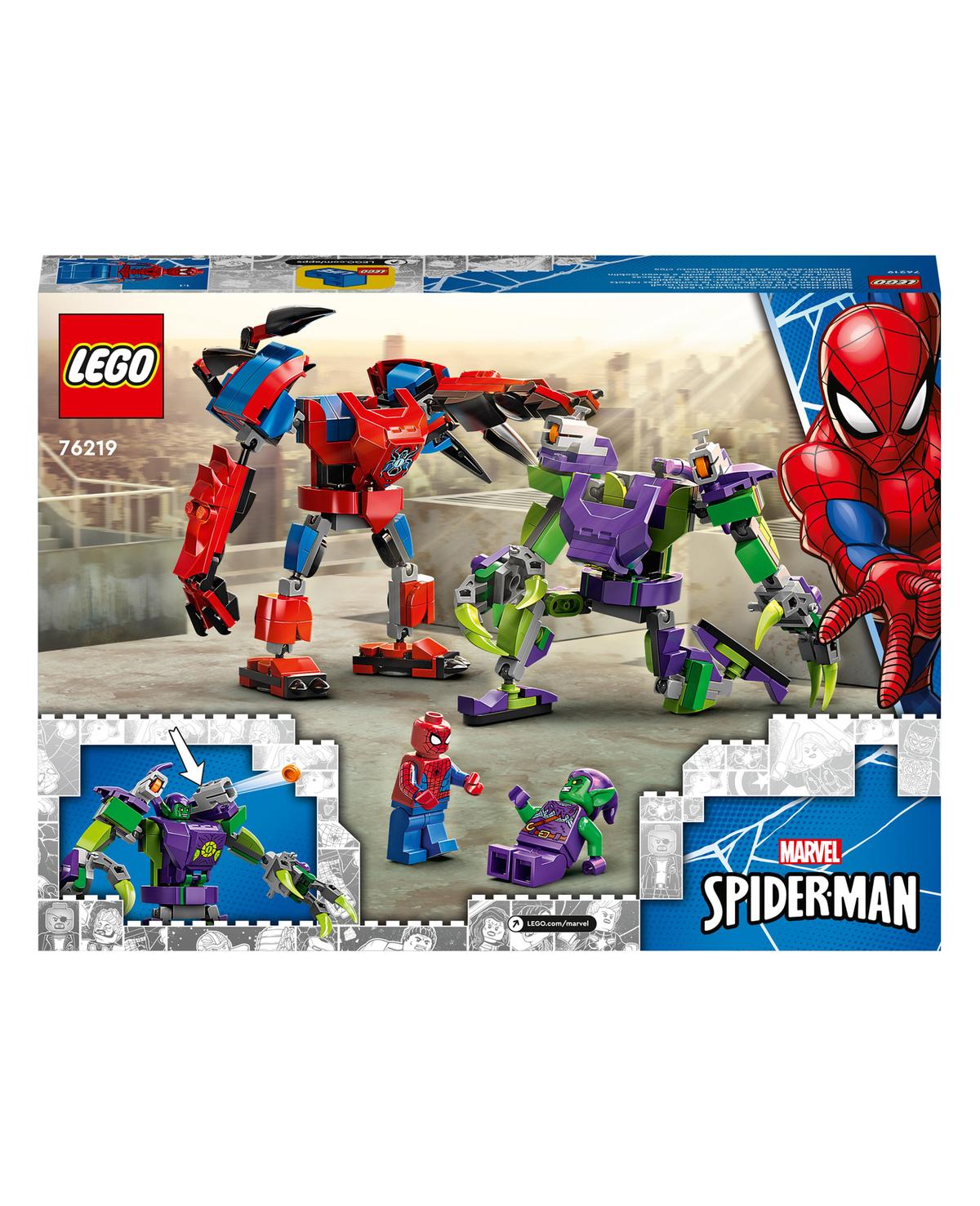 LEGO Super Heroes Spider-Man & Green Goblin Mech Battle 76219 - LEGO, LEGO Avengers, LEGO Marvel Super Heroes, LEGO Spider-Man, LEGO Super Heroes