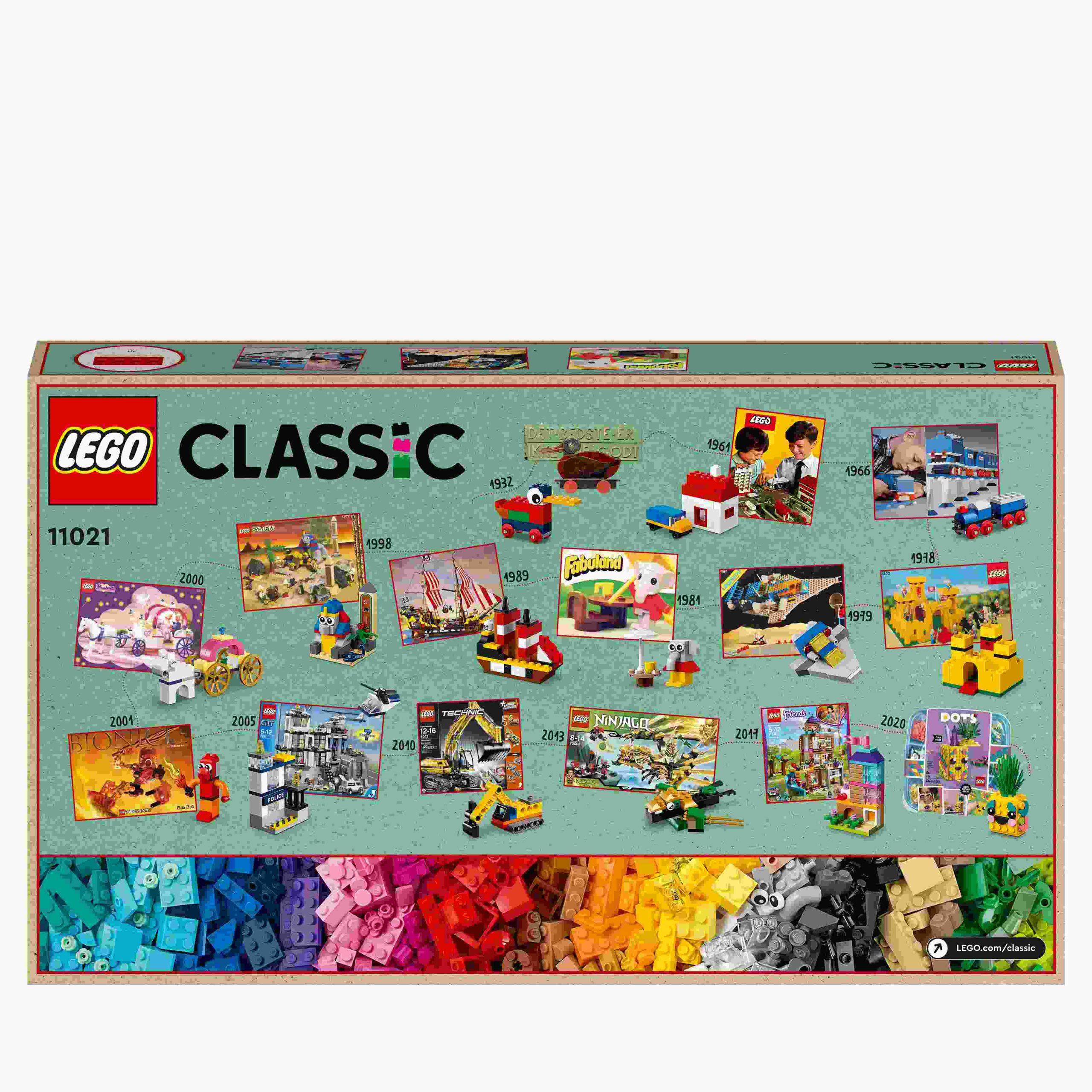 LEGO Classic 90 Χρόνια Παιχνιδιού 11021 - LEGO, LEGO Classic