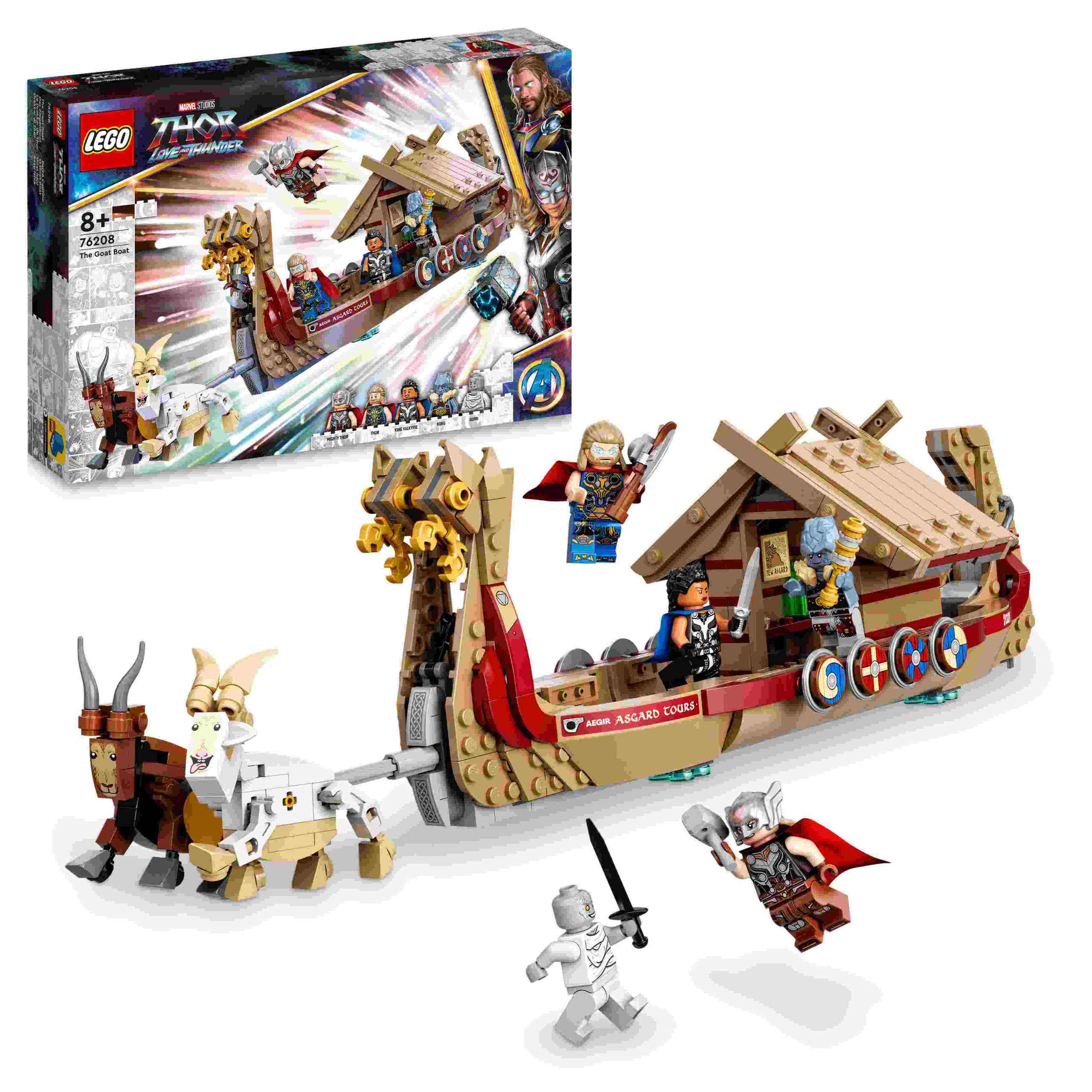 LEGO Marvel Super Heroes Thor The Goat Boat 76208 - LEGO, LEGO Avengers, LEGO Marvel Super Heroes, LEGO Super Heroes