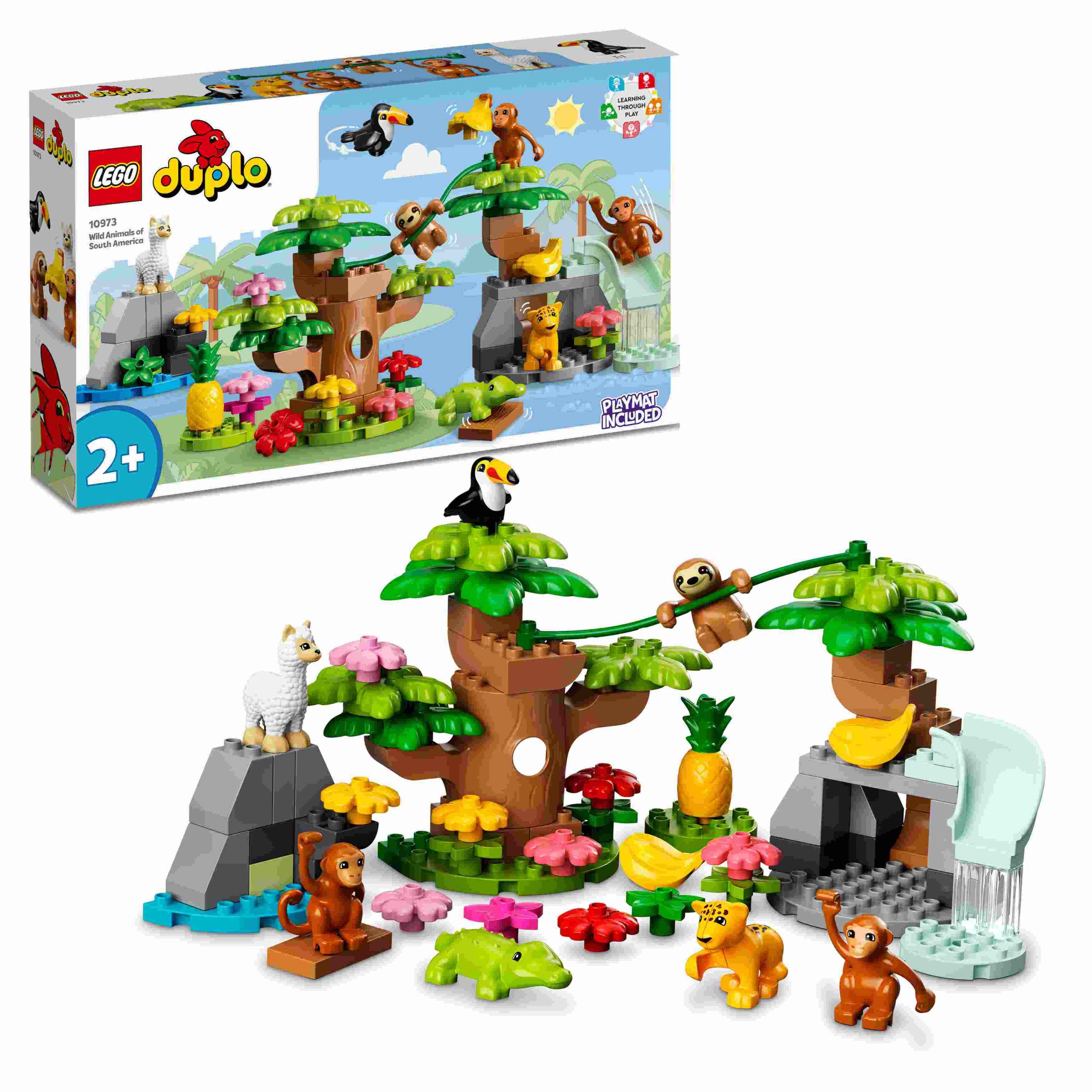 LEGO Duplo Ζώα της Νότιας Αμερικής με Playmat 10973 - LEGO, LEGO Duplo