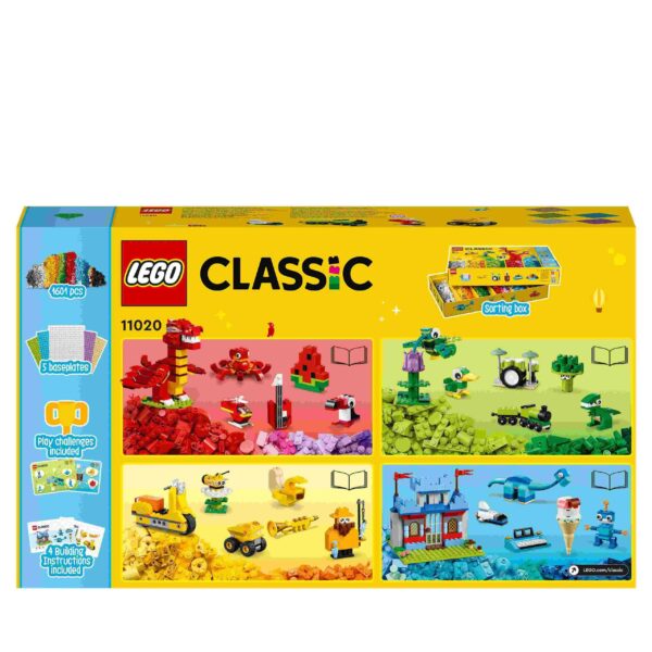  LEGO, LEGO Classic LEGO Classic Build Together 11020 12 ετών +, 5-7 ετών, 7-12 ετών Αγόρι, Κορίτσι