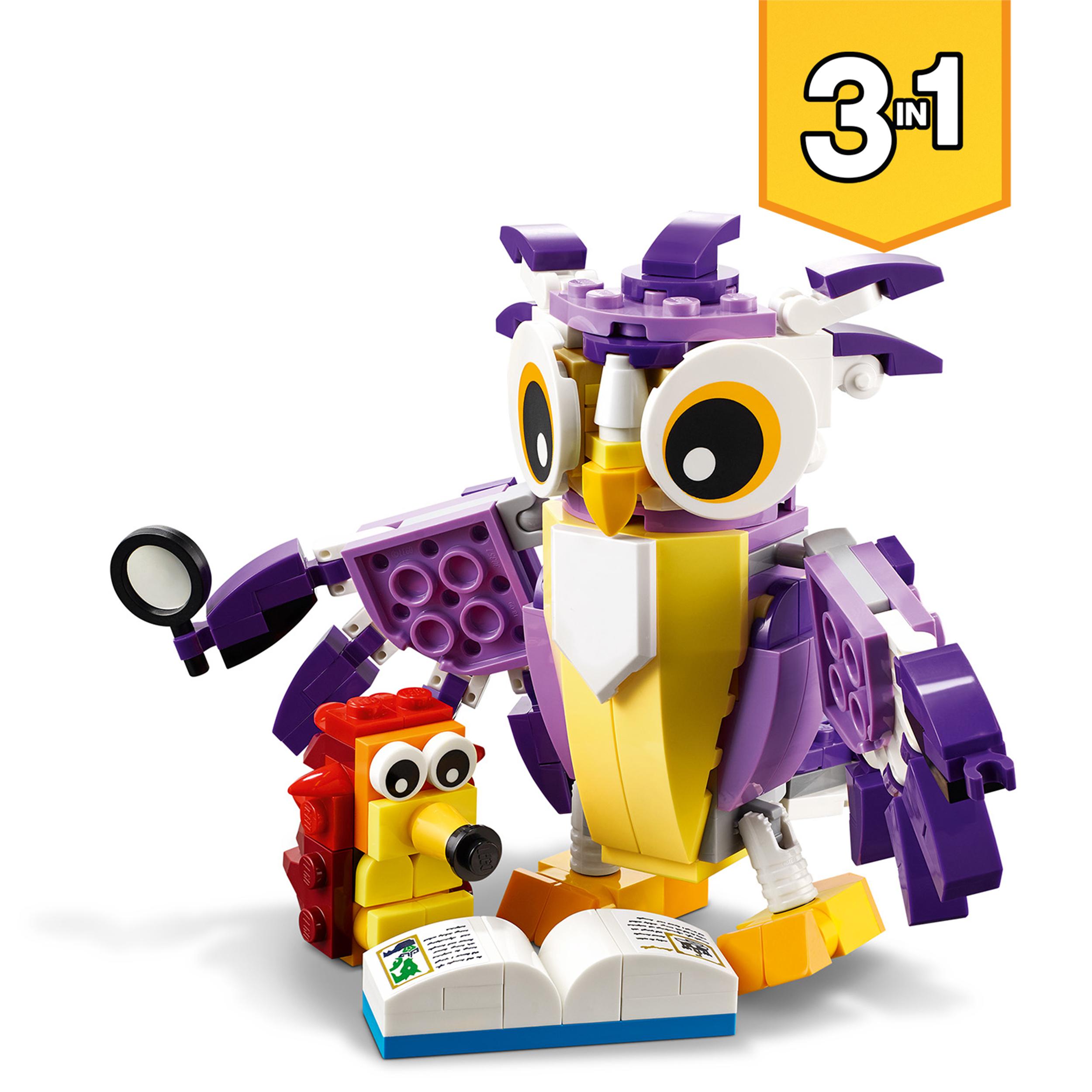 LEGO Creator Πλάσματα του Δάσους Fantasy 3σε1 31125 - LEGO, LEGO Creator