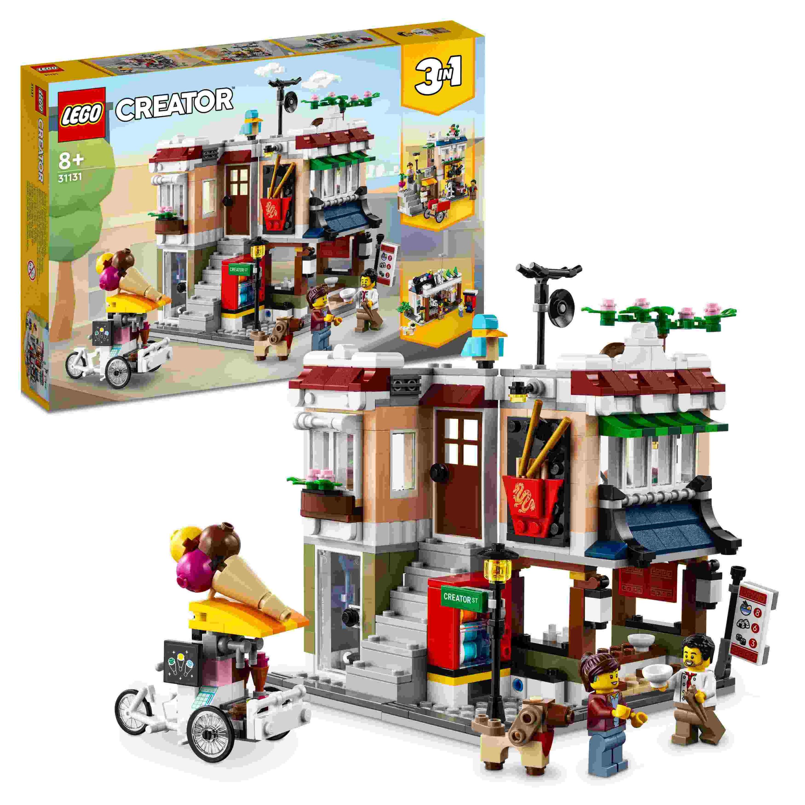 LEGO Creator Downtown Εστιατόριο Noodle 3σε1 31131 - LEGO, LEGO Creator