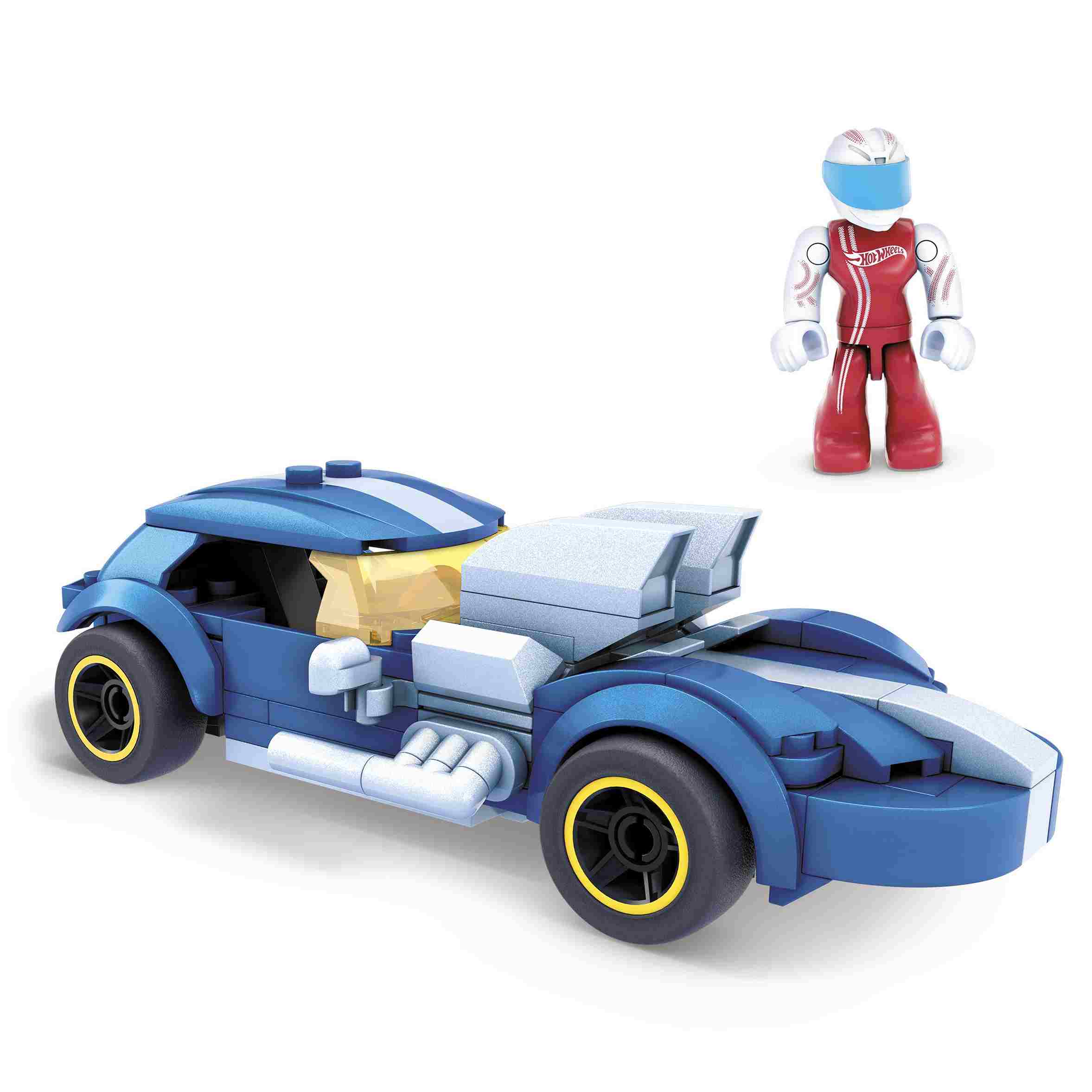 Mega Bloks - Hot Wheels Racers 106τμχ - 6 Σχέδια GVM28 - Hot Wheels, Mega Bloks