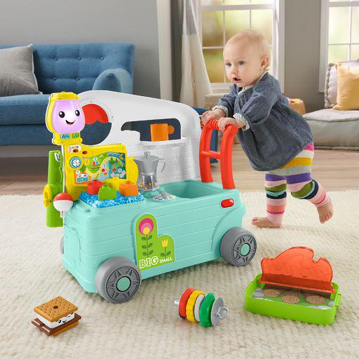 Fisher-Price Εκπαιδευτικό Τροχόσπιτο 3 σε 1 Παίζω και Μαθαίνω Smart Stages HCK81 - Fisher-Price