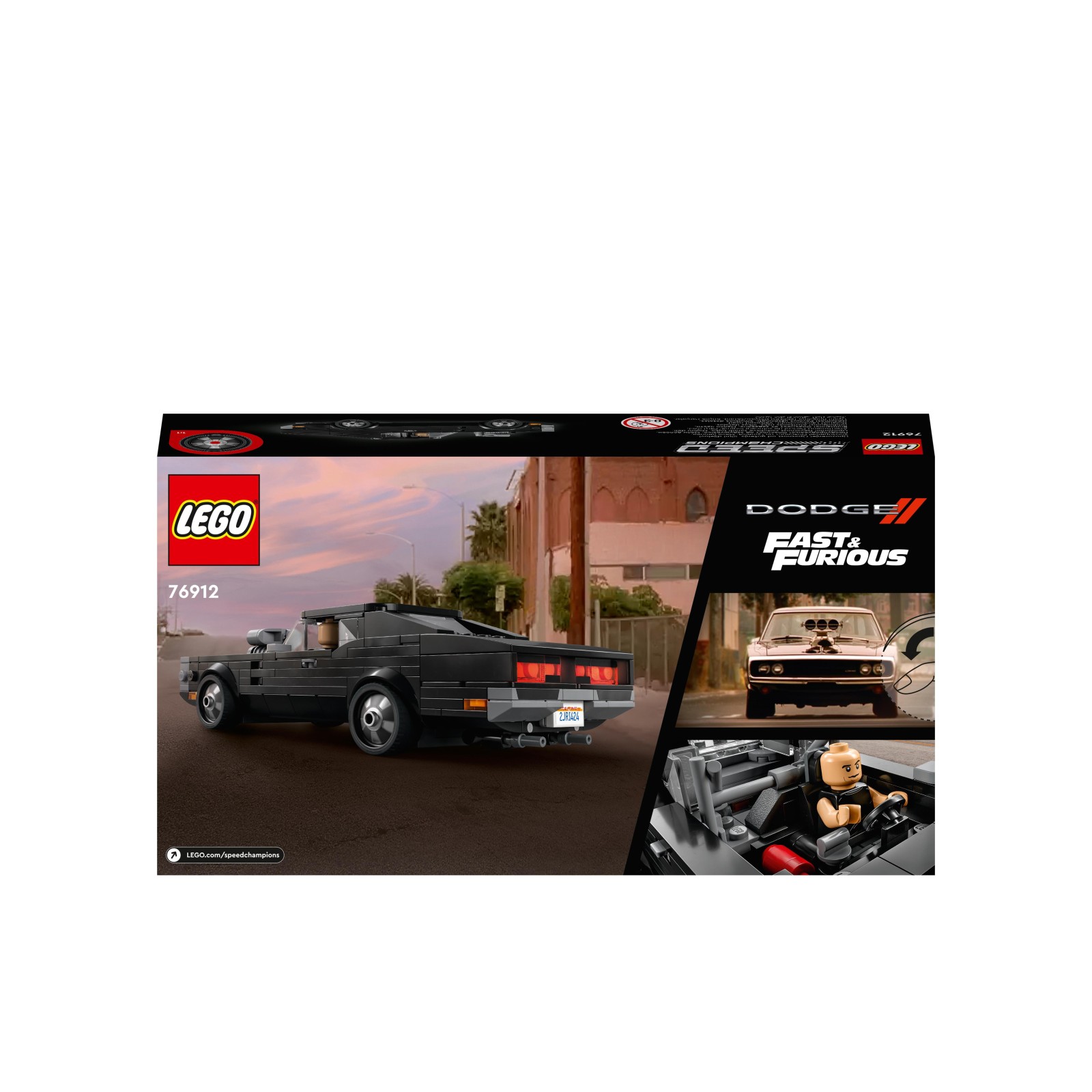 LEGO Speed Champions Fast & Furious 1970 Dodge Charger R/T 76912 - LEGO, LEGO Speed Champions