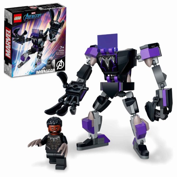 LEGO Marvel Super Heroes Black Panther Mech Armor 76204 LEGO, LEGO Avengers, LEGO Marvel Super Heroes, LEGO Super Heroes Αγόρι 12 ετών +, 7-12 ετών Black Panther