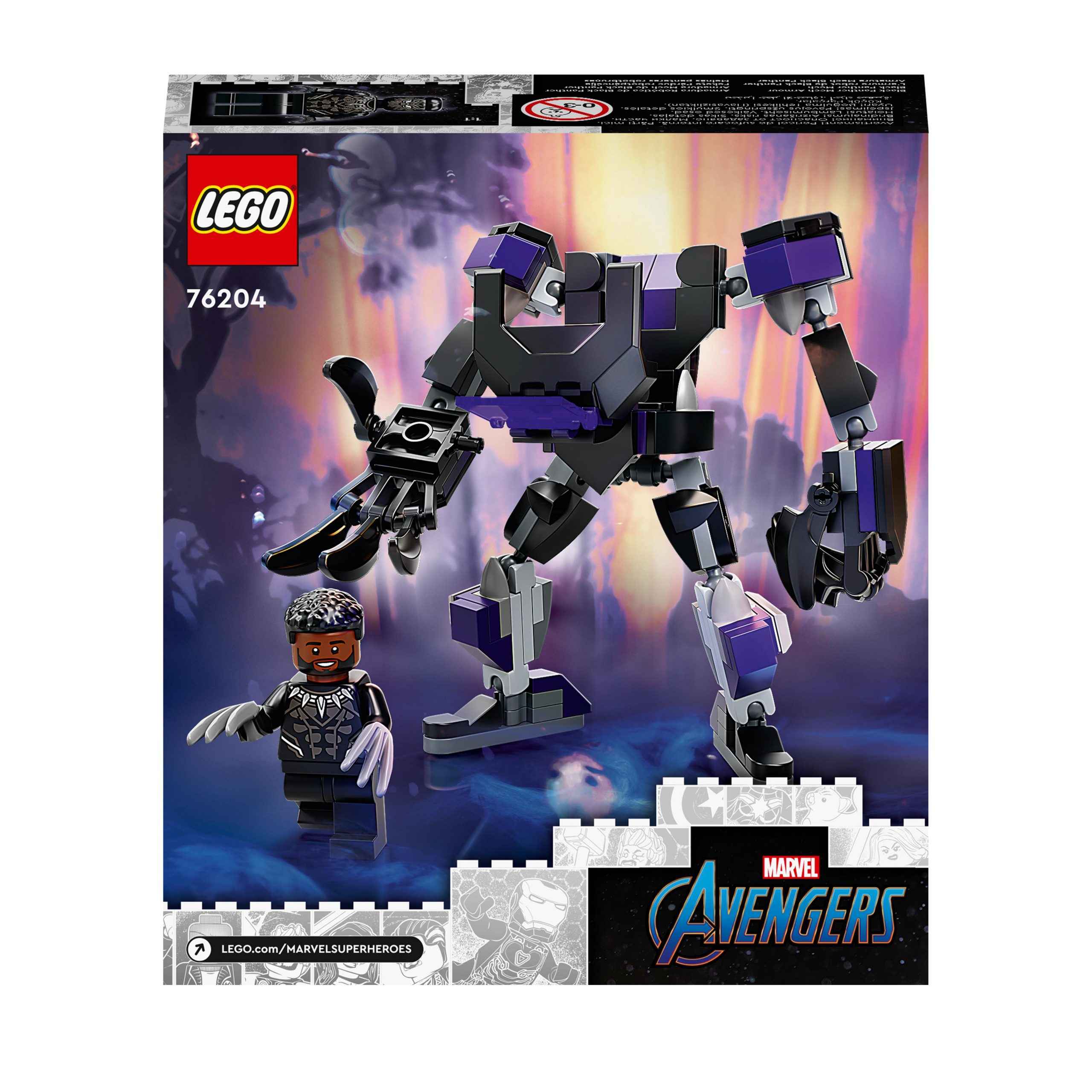 LEGO Marvel Super Heroes Black Panther Mech Armor 76204 - LEGO, LEGO Avengers, LEGO Marvel Super Heroes, LEGO Super Heroes