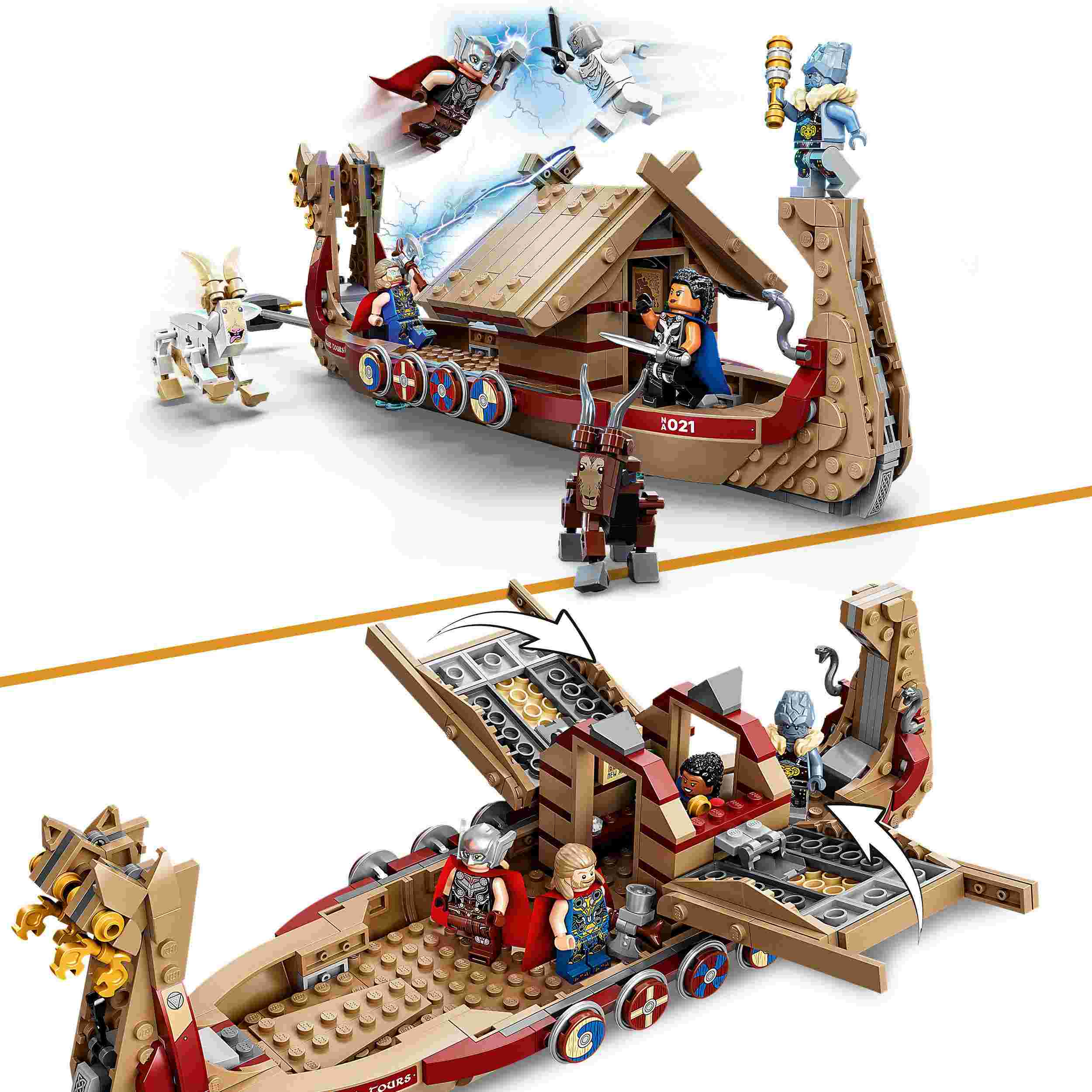 LEGO Marvel Super Heroes Thor The Goat Boat 76208 - LEGO, LEGO Avengers, LEGO Marvel Super Heroes, LEGO Super Heroes