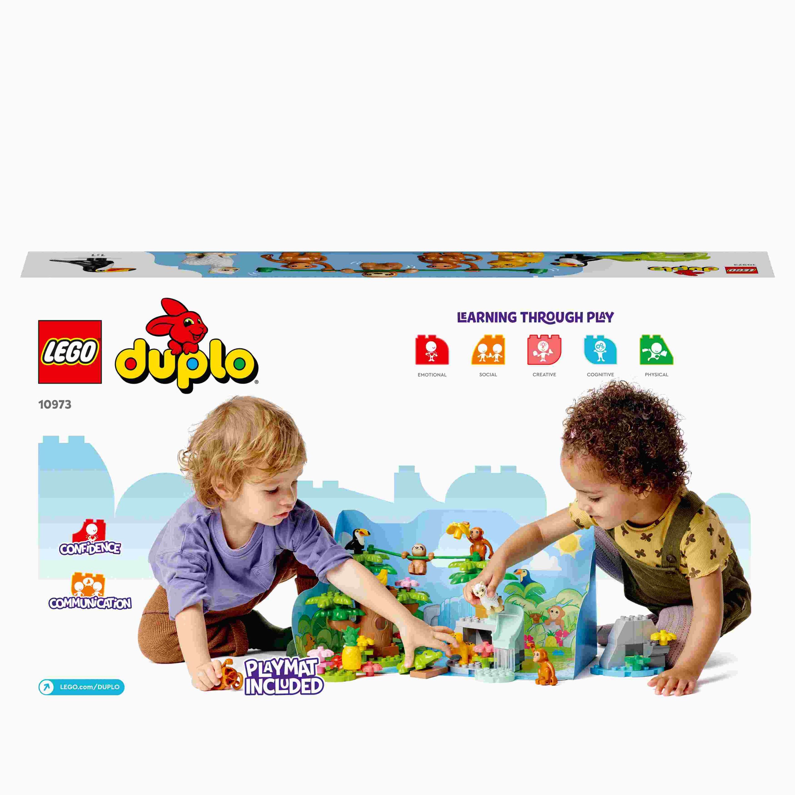 LEGO Duplo Ζώα της Νότιας Αμερικής με Playmat 10973 - LEGO, LEGO Duplo