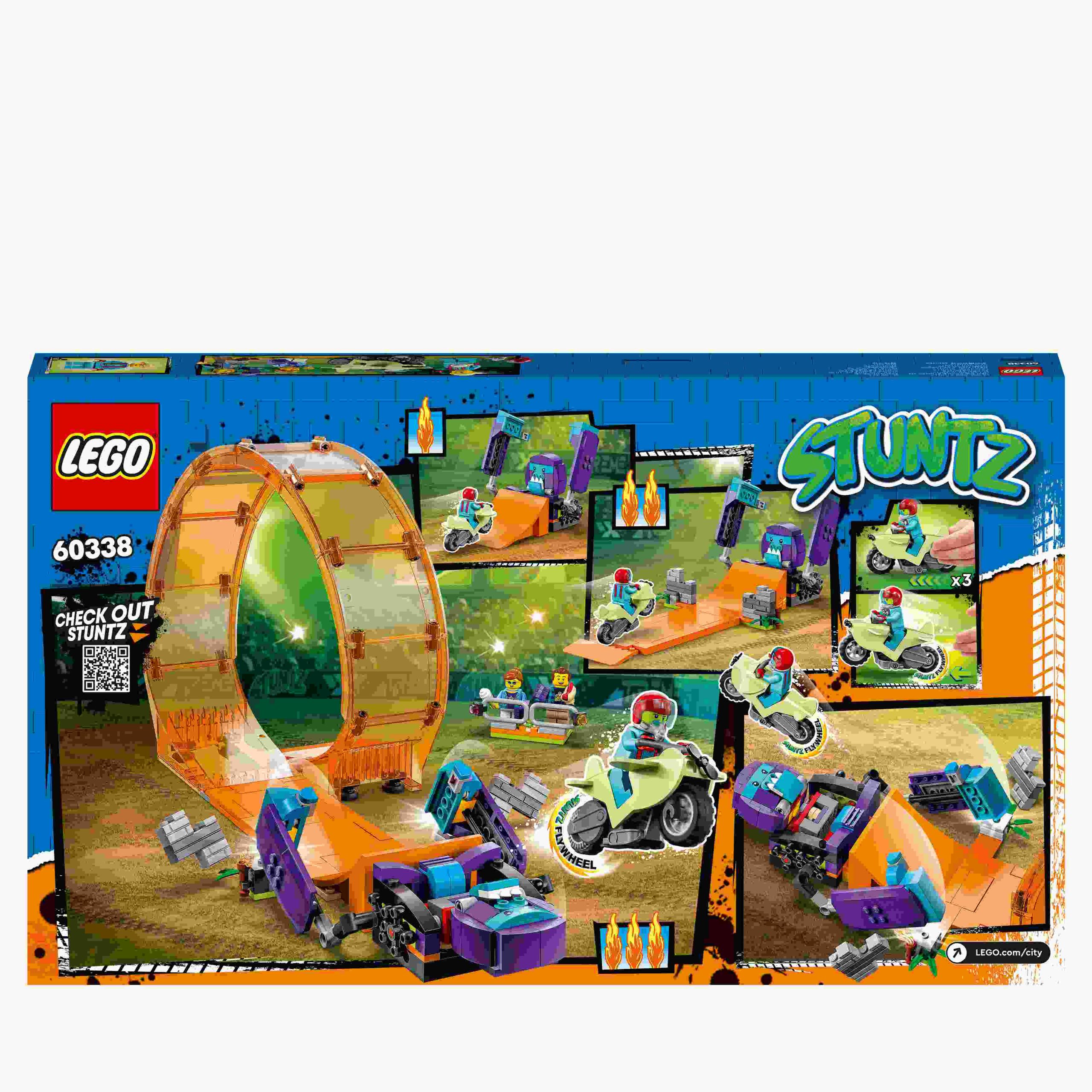 LEGO City Stuntz Ακροβατική Πίστα Καταστροφικός Χιμπατζής 60338 - LEGO, LEGO City, LEGO City Stuntz