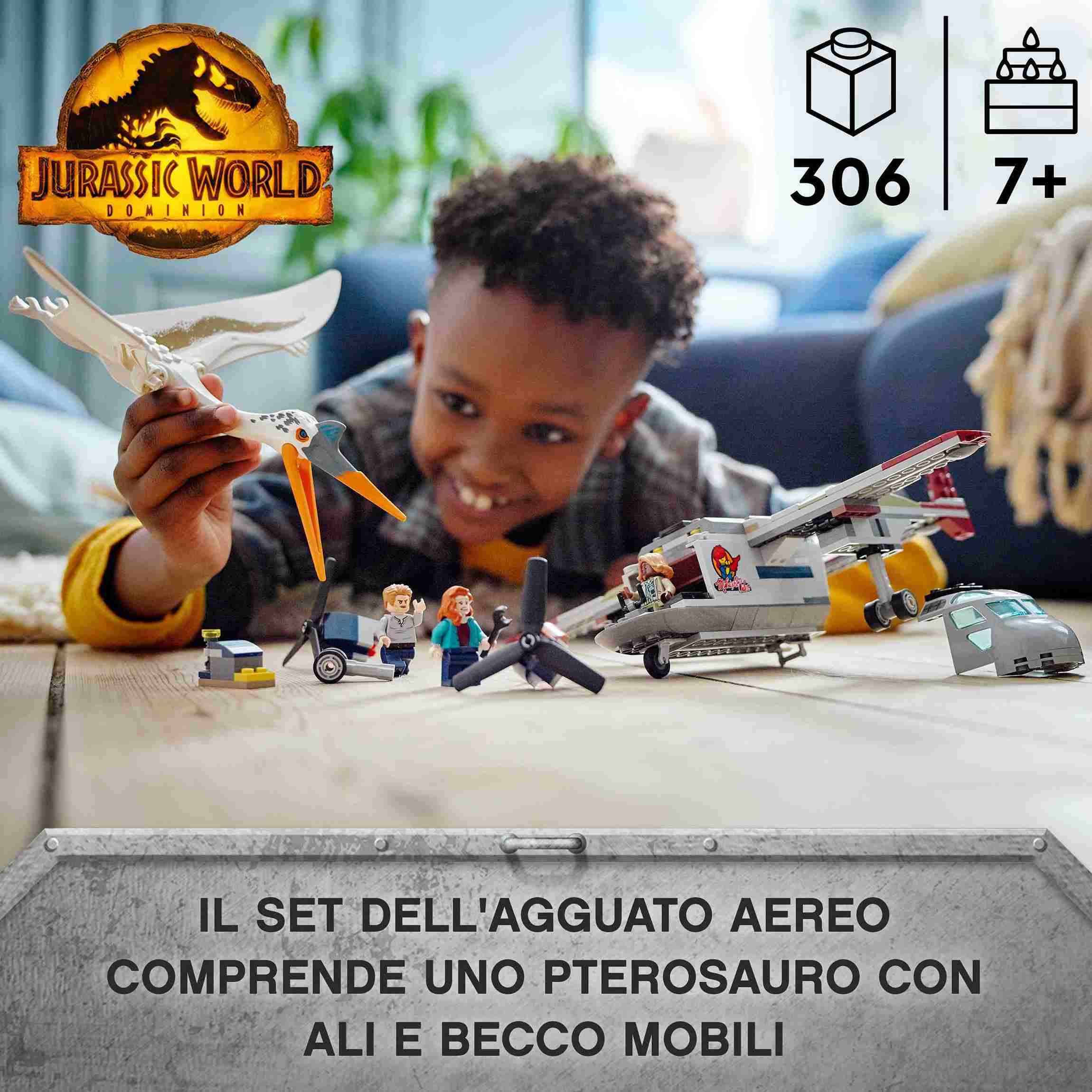 LEGO Jurassic World Quetzalcoatlus Plane Ambush 76947 - LEGO, LEGO Jurassic World