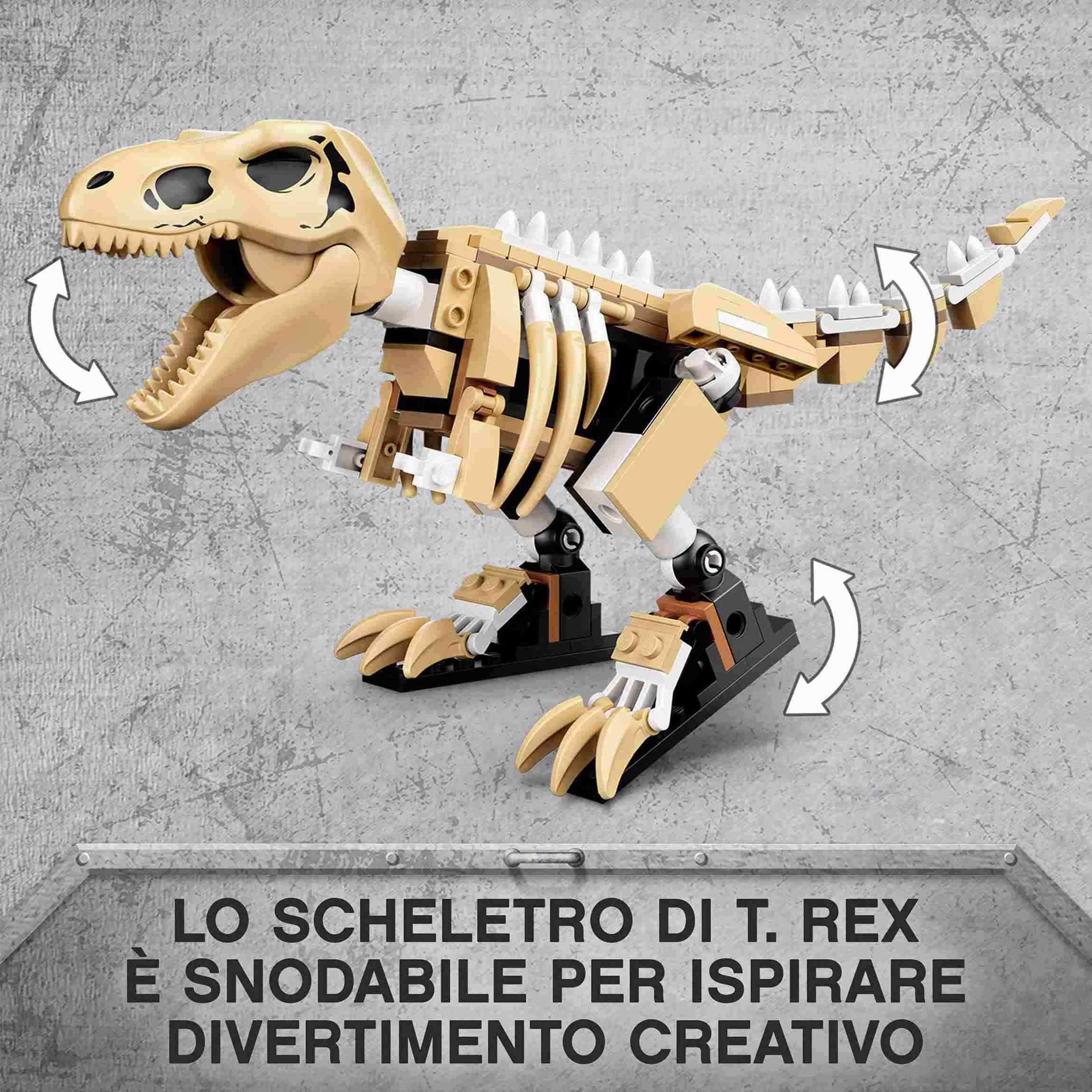 LEGO Jurassic World Έκθεση Απολιθωμάτων Δεινοσαύρου T-Rex 76940 - LEGO, LEGO Jurassic World