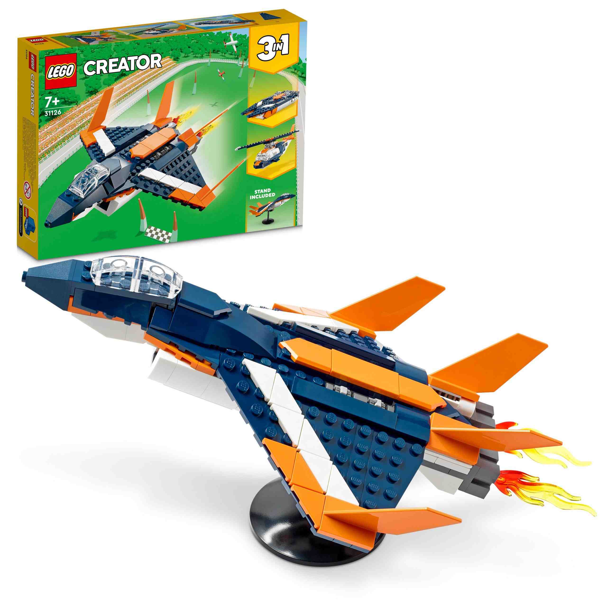 LEGO Creator Supersonic Jet 31126 - LEGO, LEGO Creator