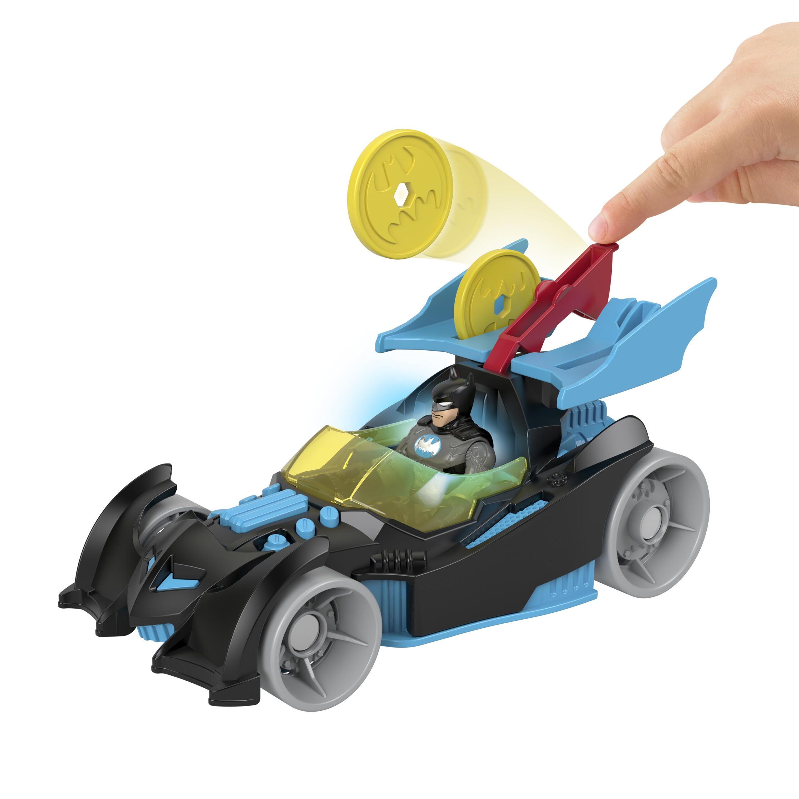 Imaginext Batman Όχημα με Φιγούρα 4 Σχέδια M5649 - Fisher-Price, Imaginext