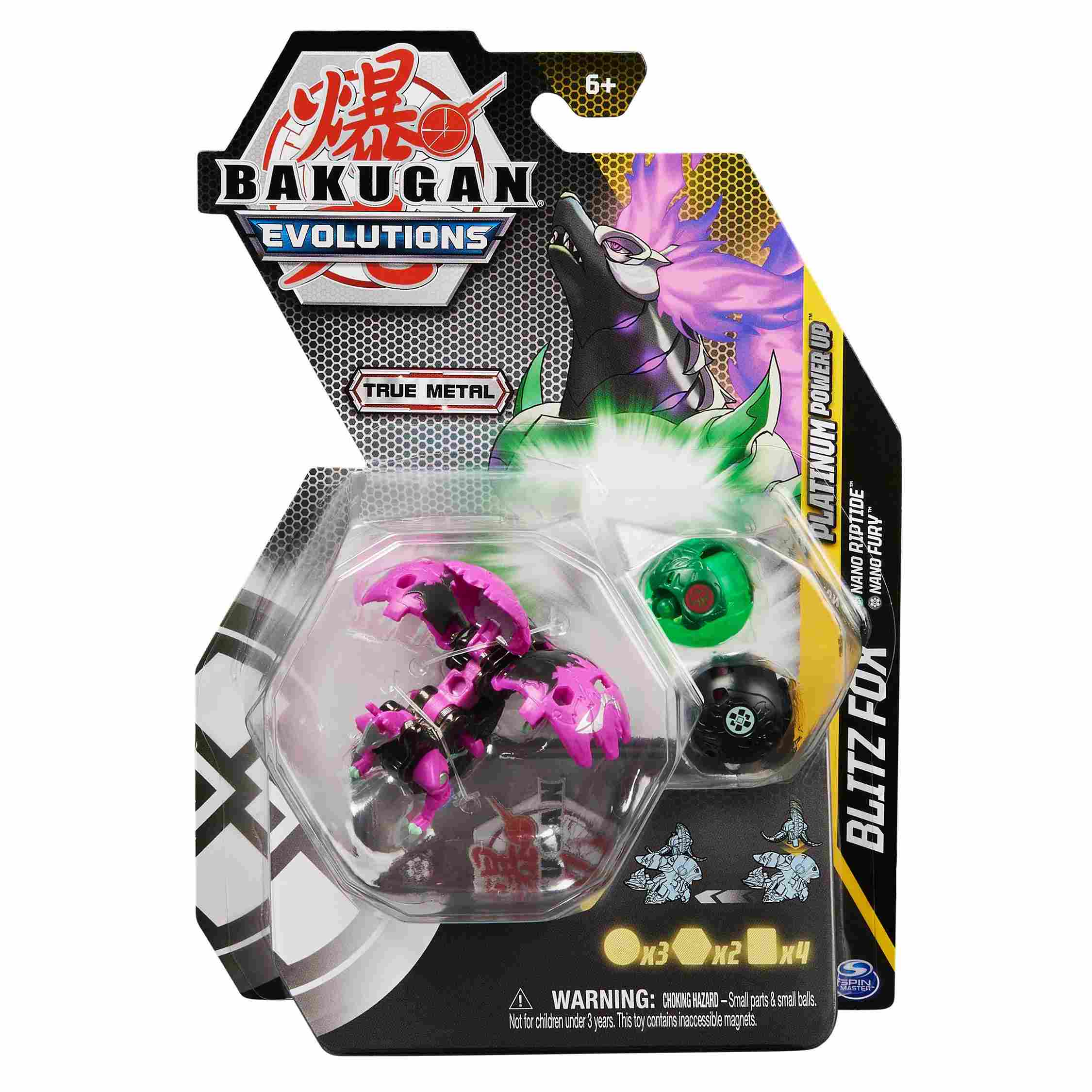 Bakugan Σετ Evolutions Platinum Power Up S4 Διάφορα Σχέδια 6063394 - Bakugan
