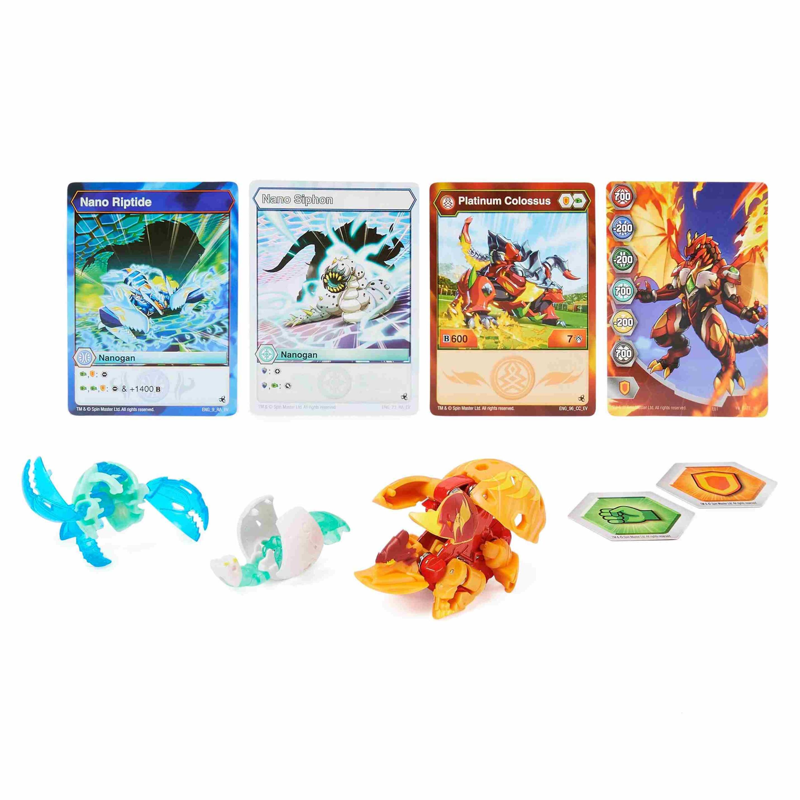 Bakugan Σετ Evolutions Platinum Power Up S4 Διάφορα Σχέδια 6063394 - Bakugan