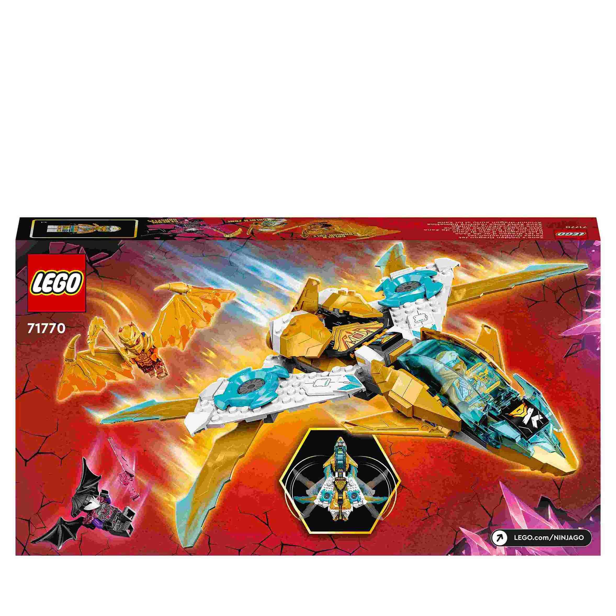 LEGO Ninjago Τζετ Χρυσός Δράκος του Ζέιν 71770 - LEGO, LEGO Ninjago