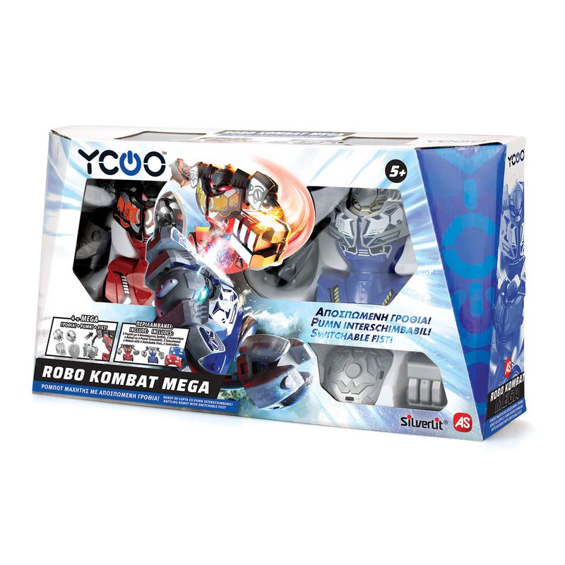 Silverlit Ycoo Robo Kombat Mega Fist Τηλεκατευθυνόμενα Ρομπότ Μαχητές 7530-88068 - Silverlit