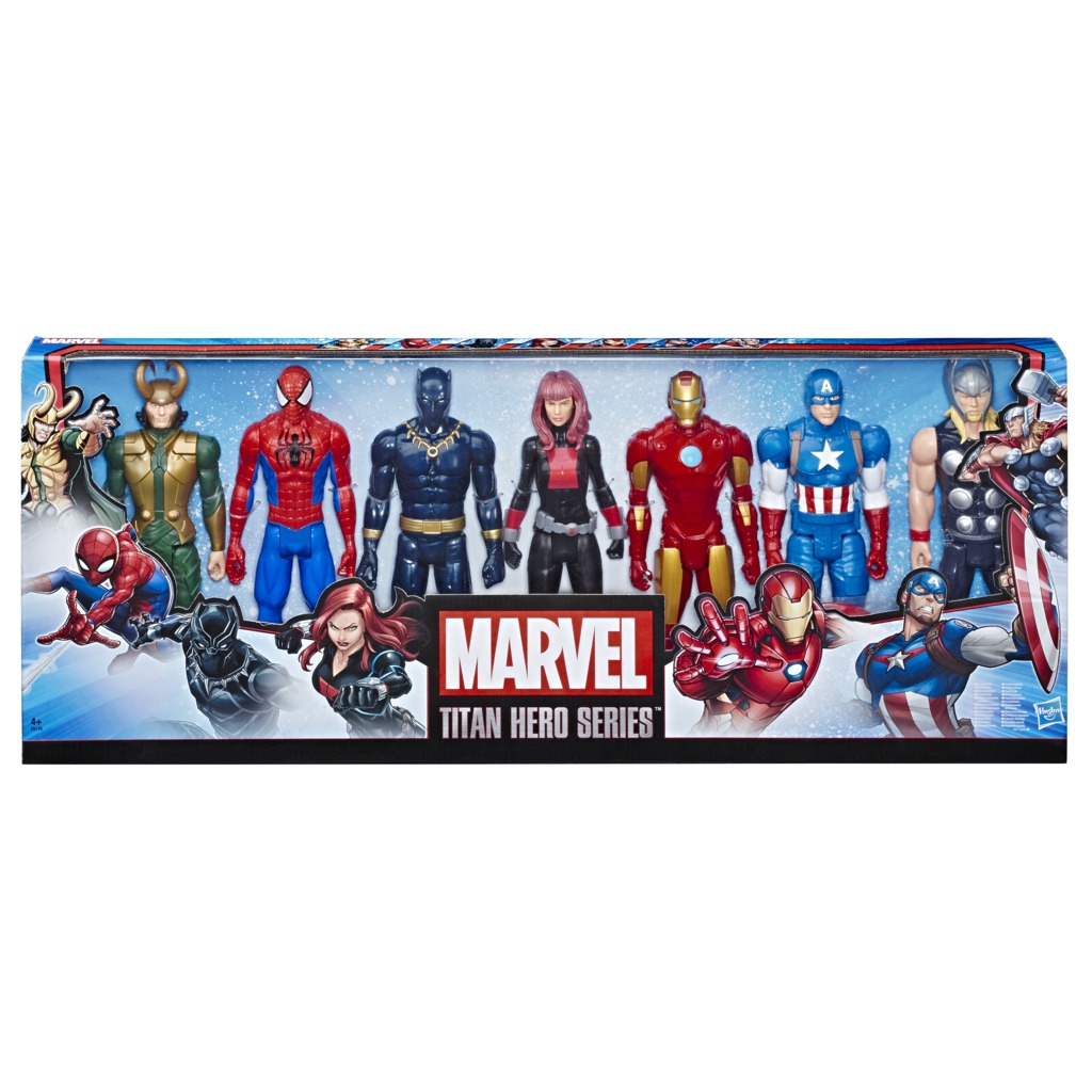 Λαμπάδα Marvel Avengers Titan Heroes Series Σετ 7 Φιγούρες 30εκ. Multipack E5178 - Avengers, Marvel