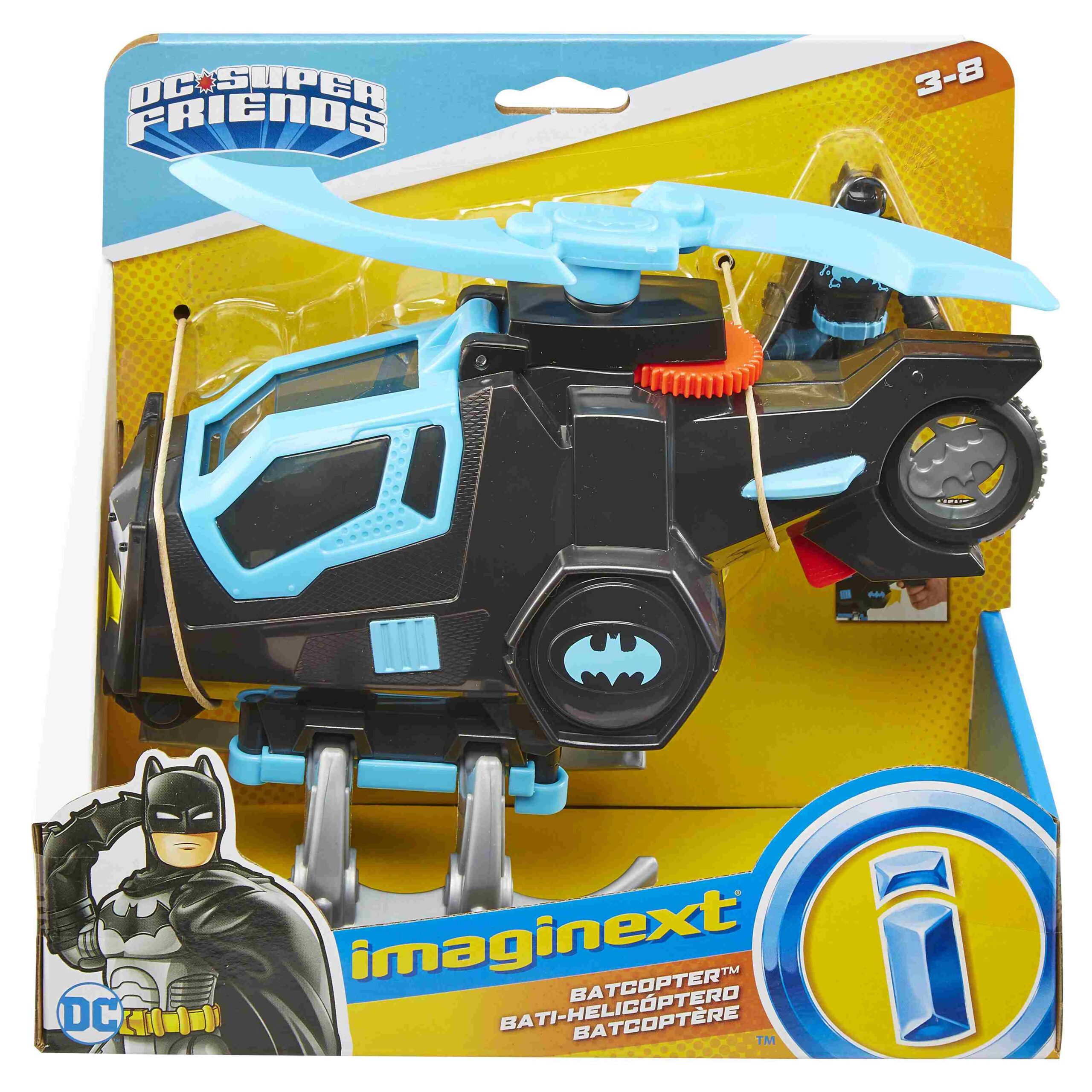 Imaginext Batman Όχημα με Φιγούρα 4 Σχέδια M5649 - Fisher-Price, Imaginext