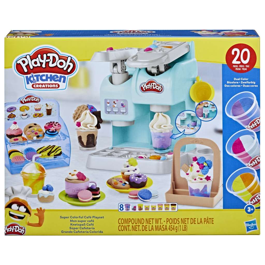 Λαμπάδα Play-Doh Kitchen Creations Πολύχρωμο καφέ F5836 - Play-Doh