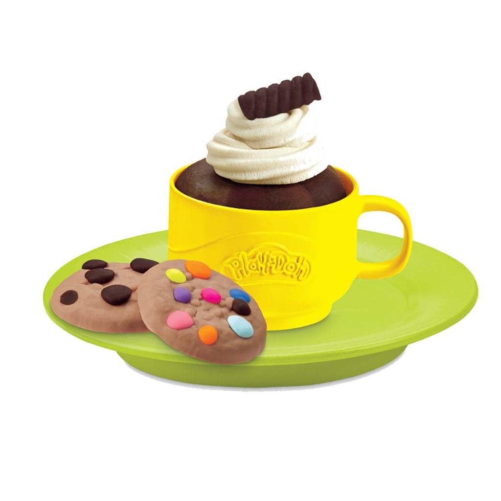 Λαμπάδα Play-Doh Kitchen Creations Πολύχρωμο καφέ F5836 - Play-Doh