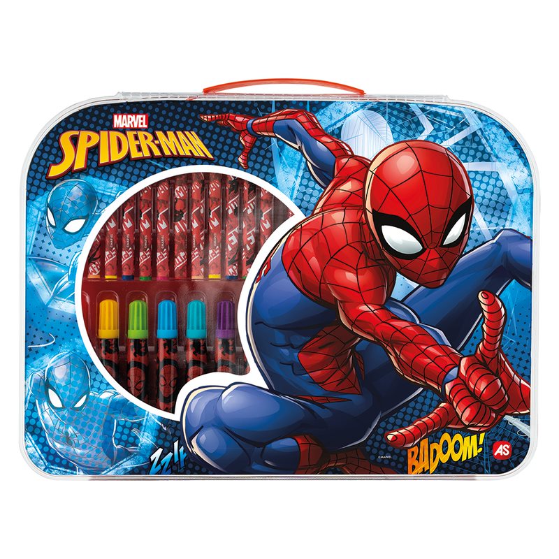 AS Art Case Σετ Ζωγραφικής Marvel Spiderman Για 3+ Χρονών 1023-66226 - AS Company