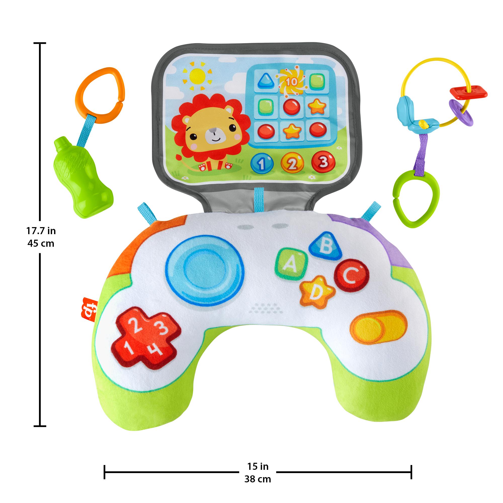 Fisher-Price Μαξιλαράκι Δραστηριοτήτων με Κονσόλα Παιχνιδιού HGB89 - Fisher-Price