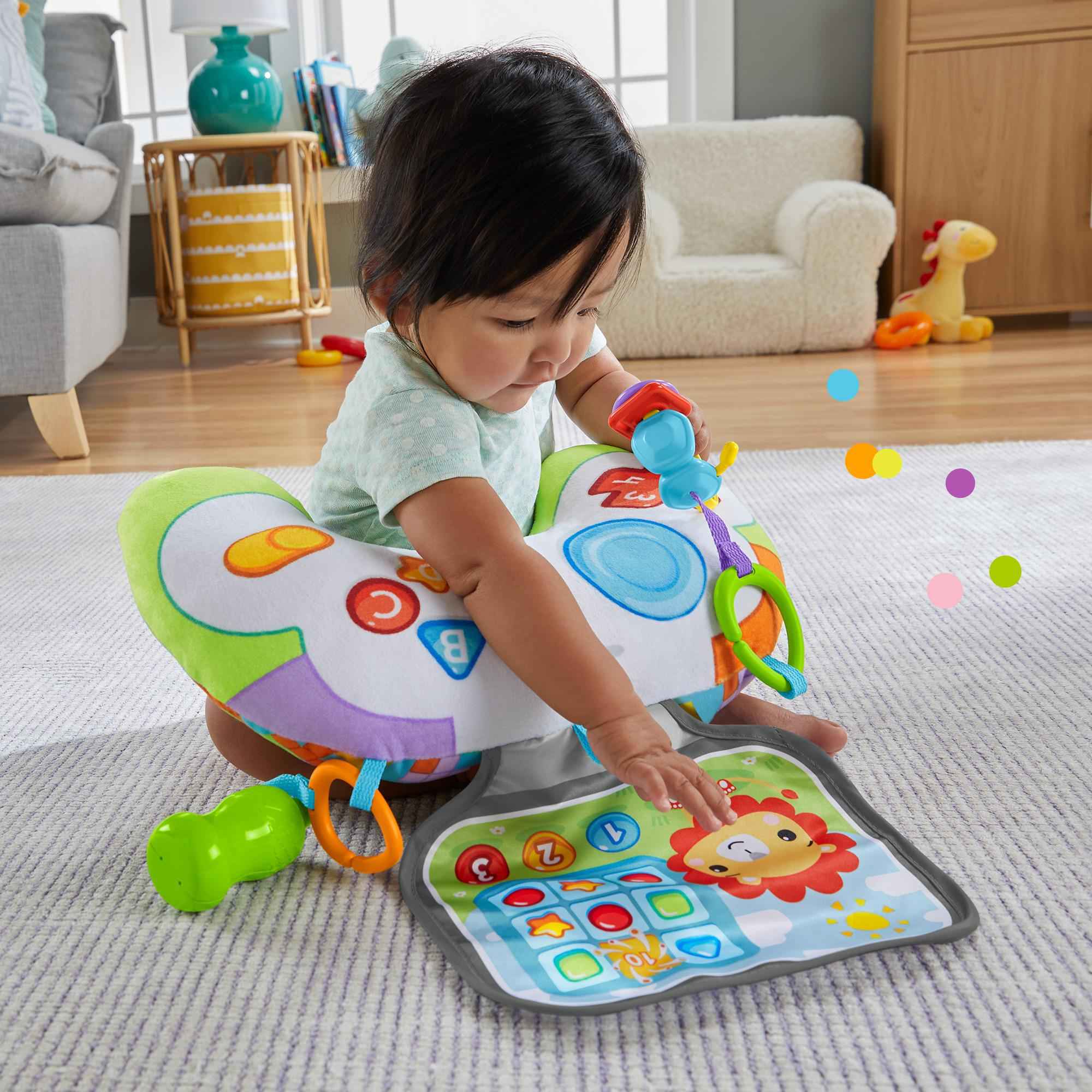 Fisher-Price Μαξιλαράκι Δραστηριοτήτων με Κονσόλα Παιχνιδιού HGB89 - Fisher-Price