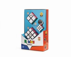 Rubik’s Family Pack: 3x3 Μπρελόκ + 2x2 Μίνι + 3x3 Κλασικό 6064015 - Rubik's