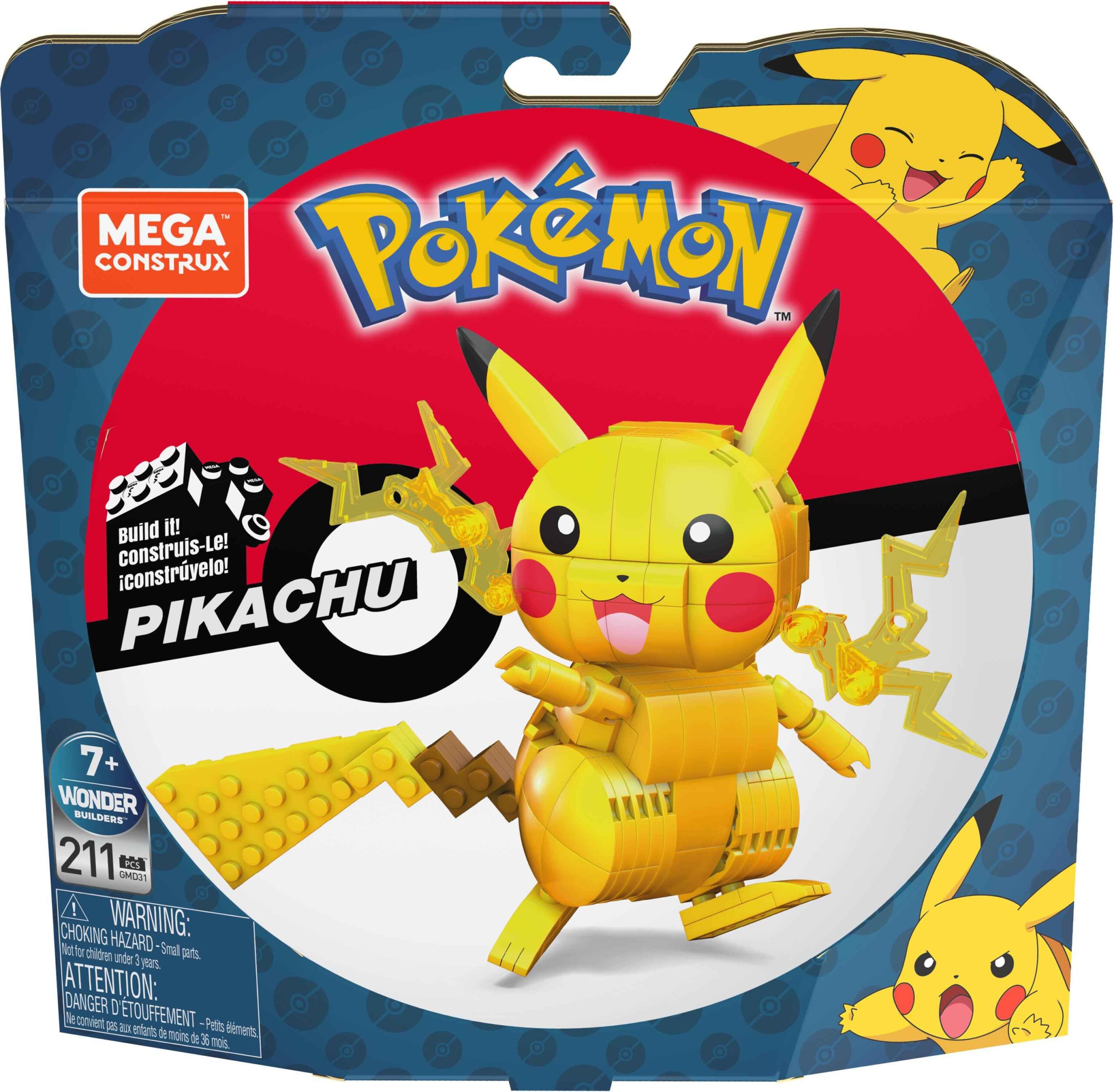 Mega Construx Pokémon - Pikachu GMD31 - Mega Bloks