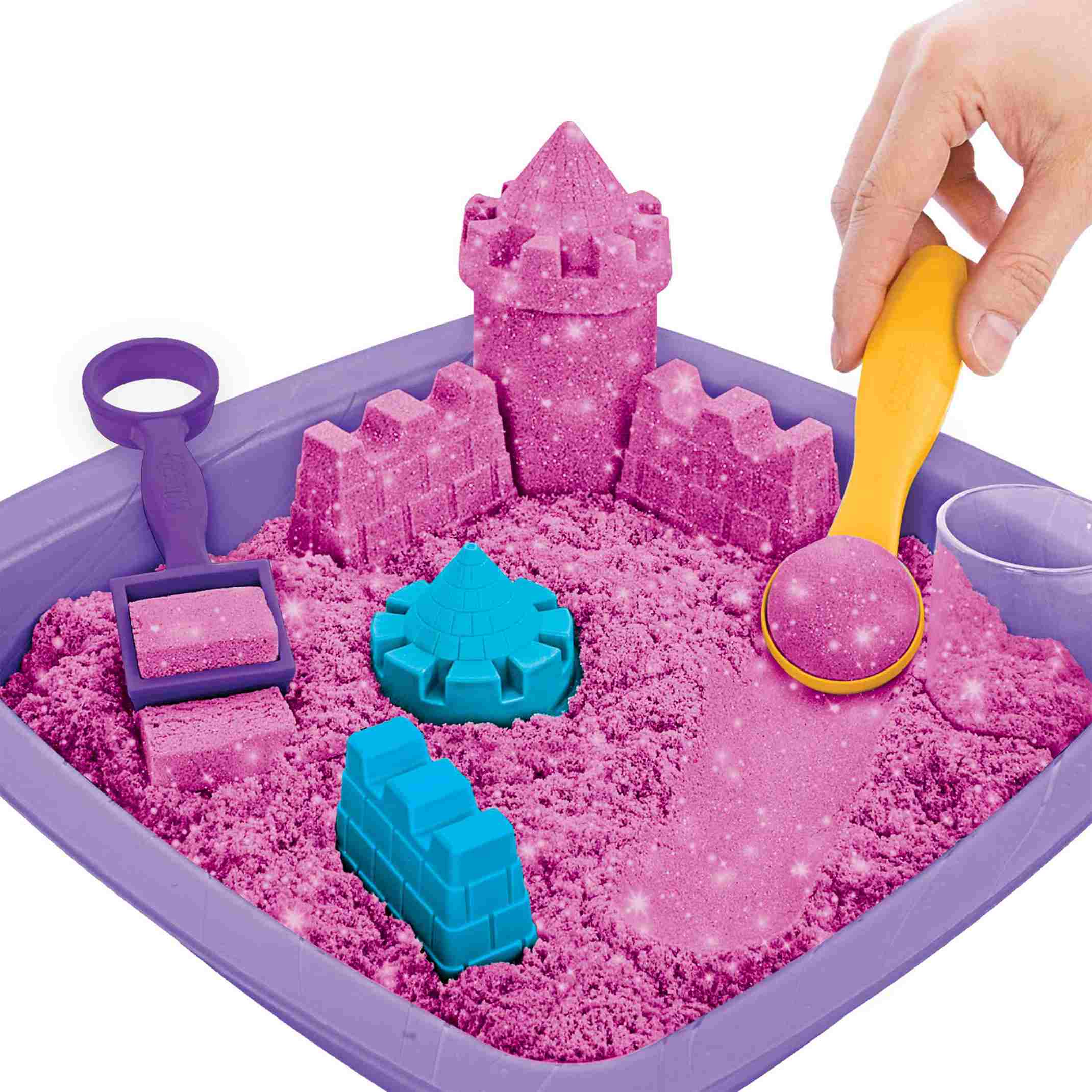 Kinetic Sand Γκλίτερ Ροζ 6063520 - Kinetic Sand