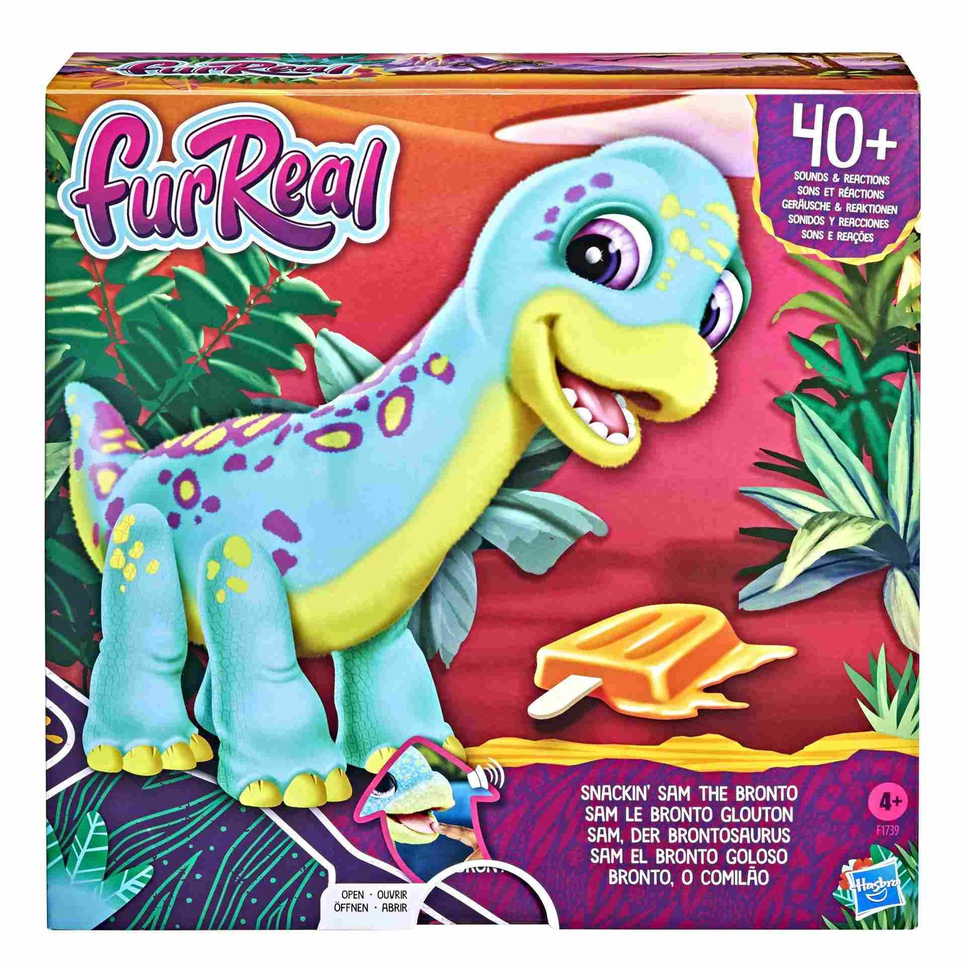 Λαμπάδα FurReal Snackin' Sam the Bronto Βροντόσαυρος F1739 - FurReal