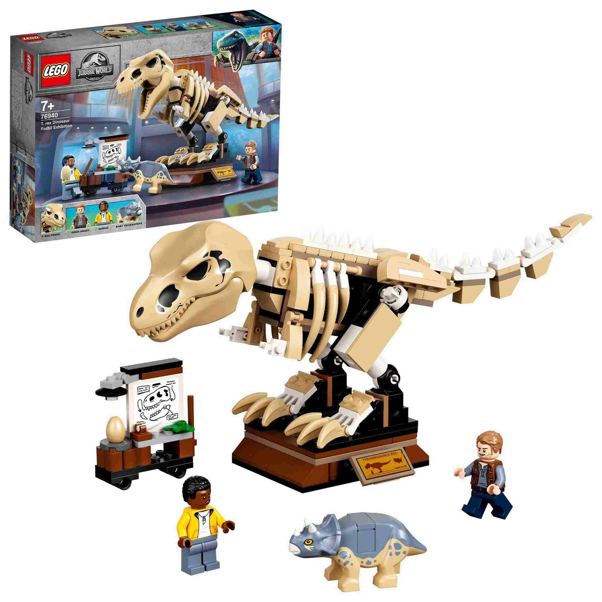 LEGO Jurassic World Έκθεση Απολιθωμάτων Δεινοσαύρου T-Rex 76940 - LEGO, LEGO Jurassic World