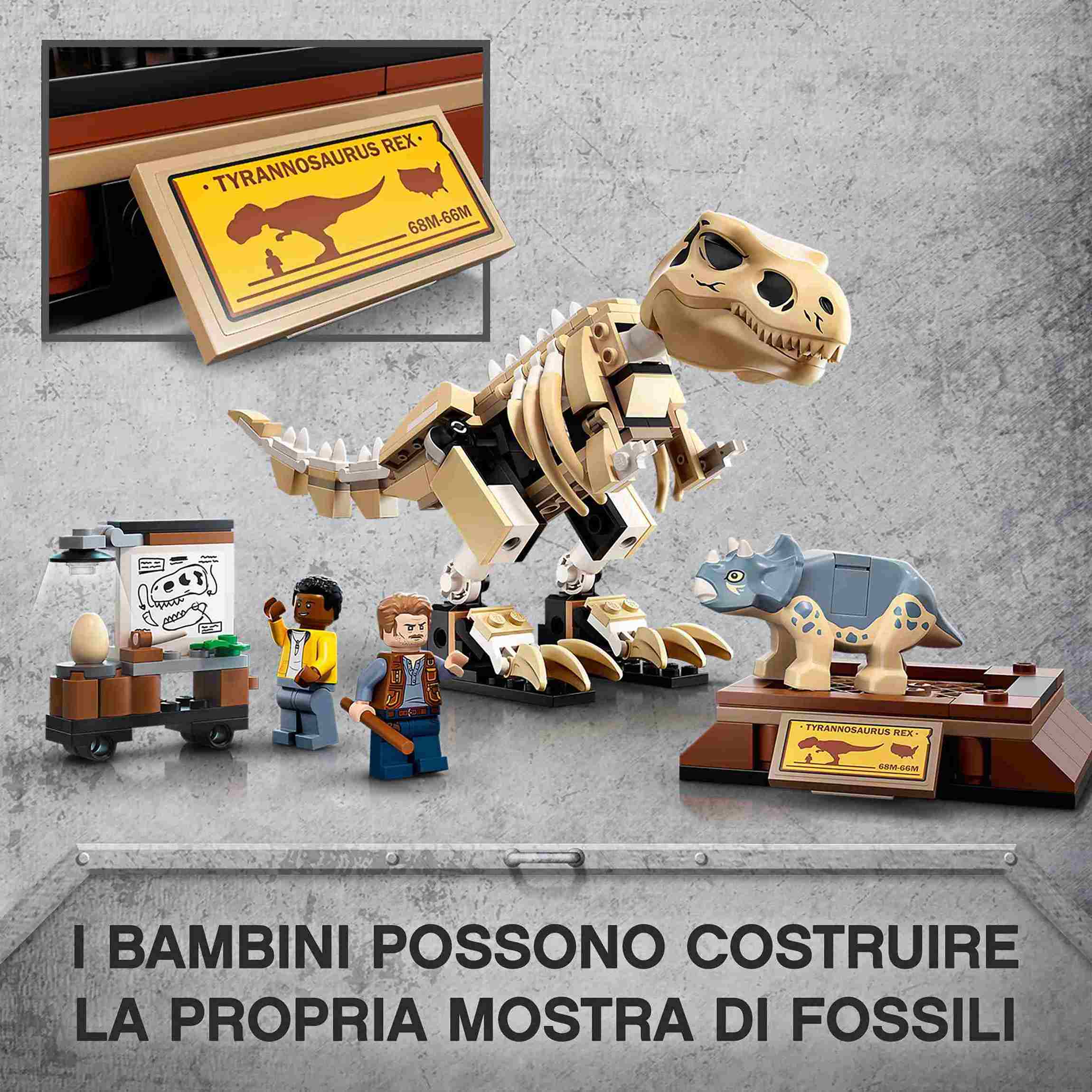 LEGO Jurassic World Έκθεση Απολιθωμάτων Δεινοσαύρου T-Rex 76940 - LEGO, LEGO Jurassic World
