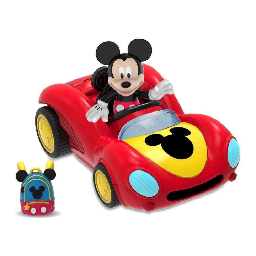 Mickey Φιγούρα 7.5εκ. με Όχημα 2 Σχέδια MCC06111 - Disney