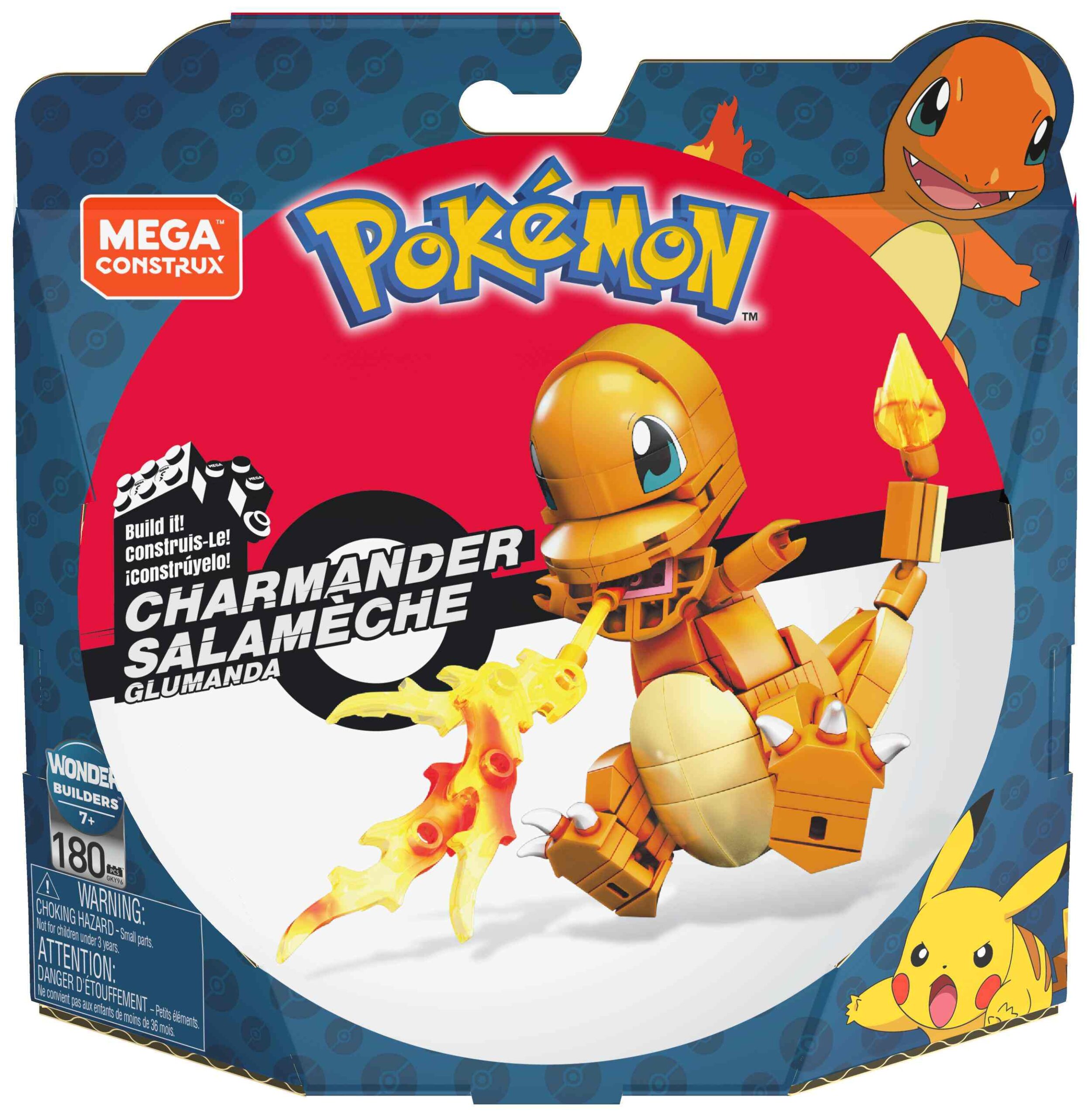 Mega Construx Pokémon Charmander GKY96 - Mega Bloks