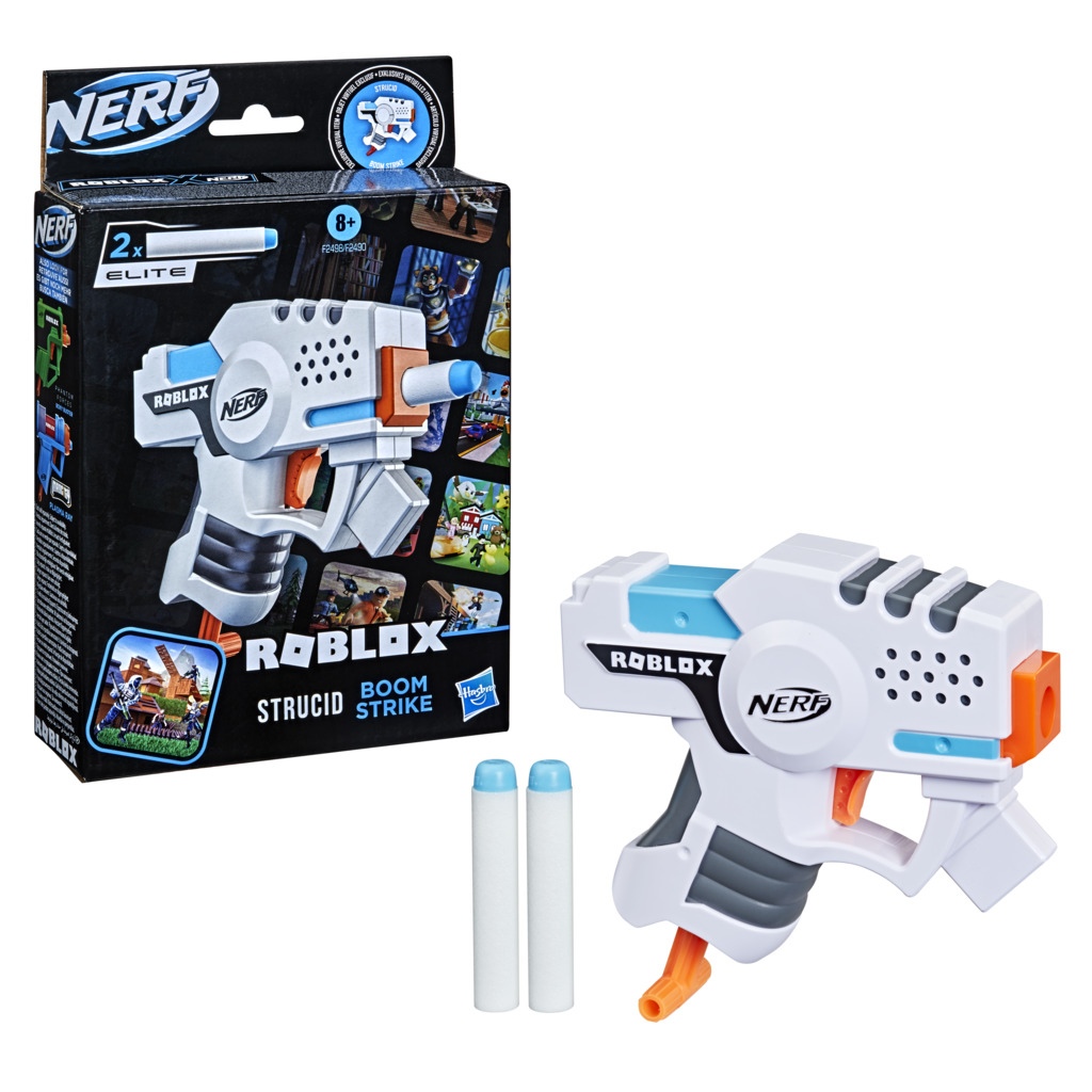 Nerf MicroShots Roblox Εκτοξευτής με 2 Βελάκια 3 Σχέδια F2490EU4 - NERF